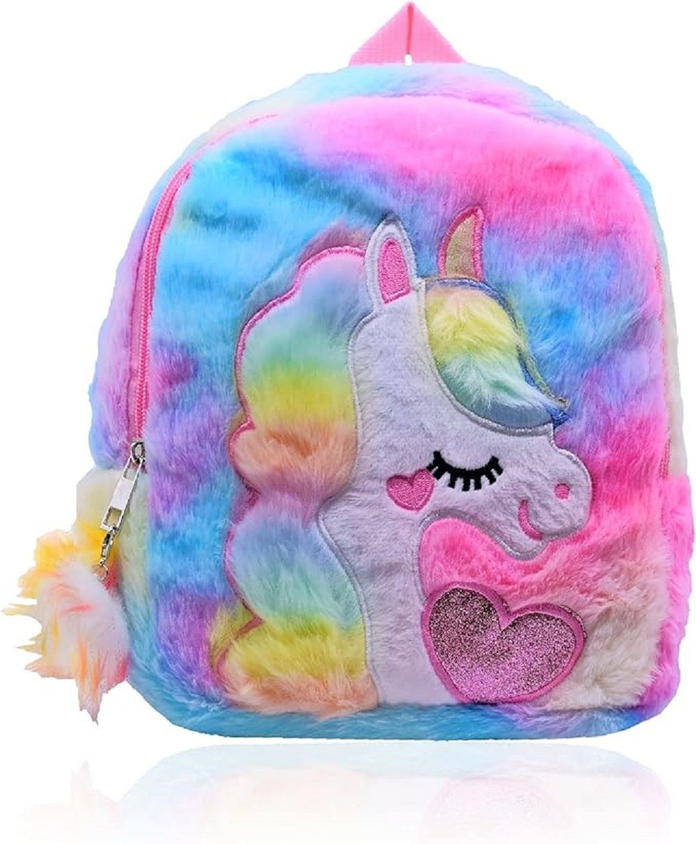 Wiztex Mini Bag Wiztex Einhorn Rucksack - Double Shoulder Kindergartenrucksack Mädchen