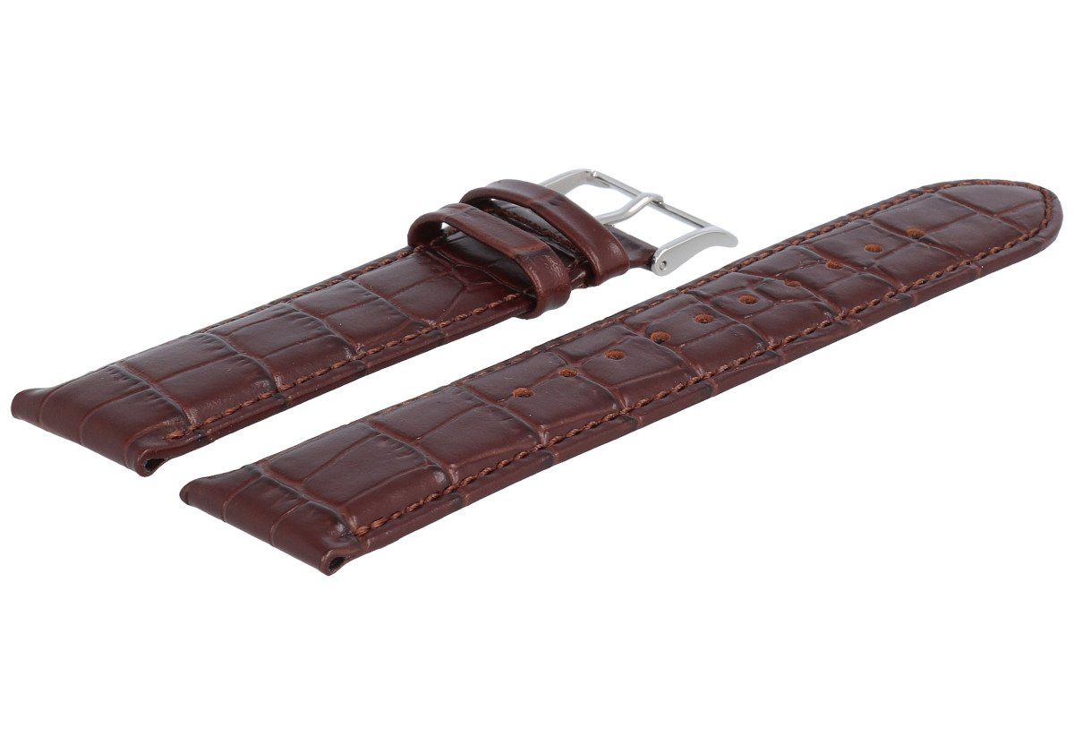 BOSS Uhrenarmband 22mm Leder Braun 659302560 günstig online kaufen