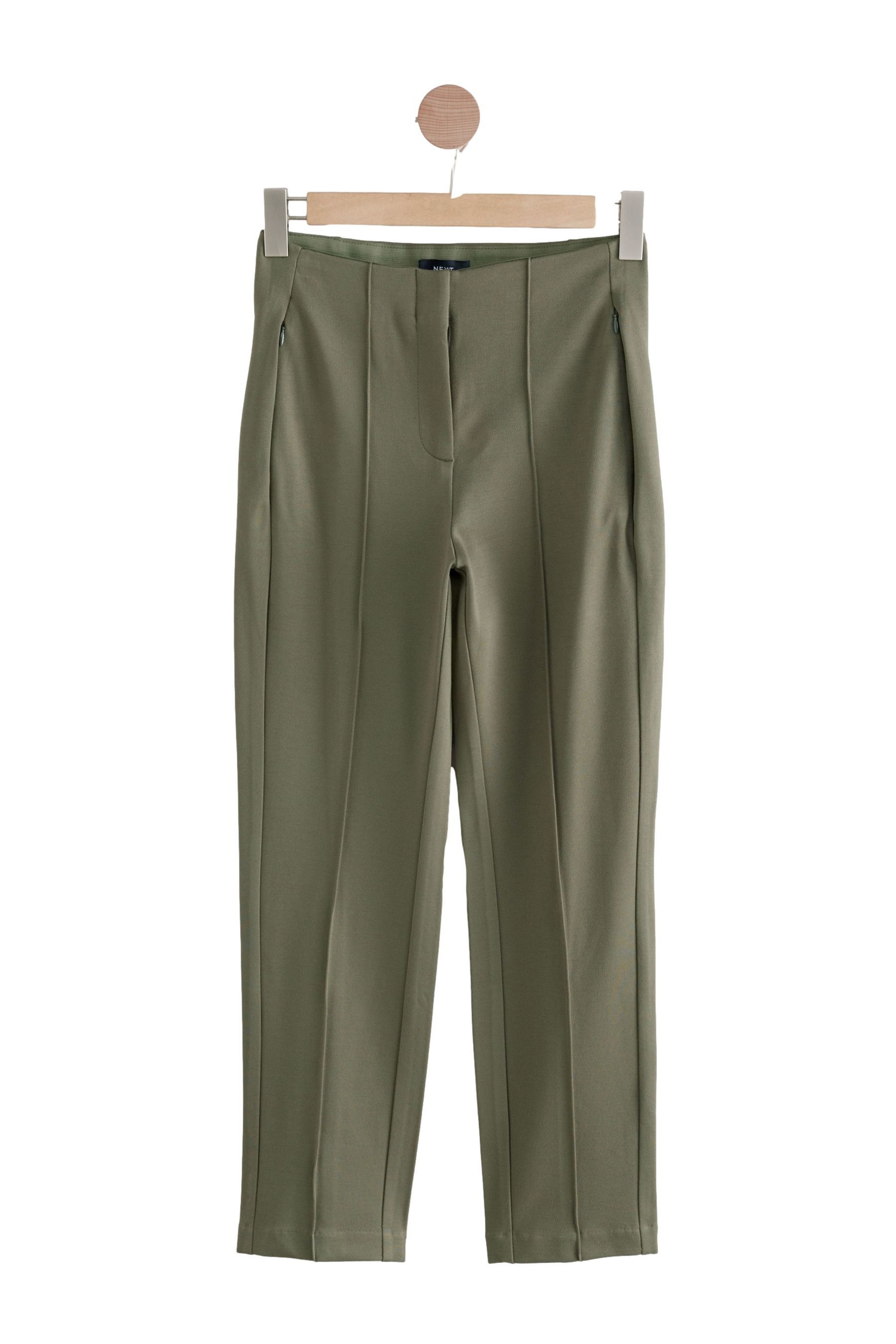 Next Stoffhose Modellierende Slim Fit Hose, günstig online kaufen