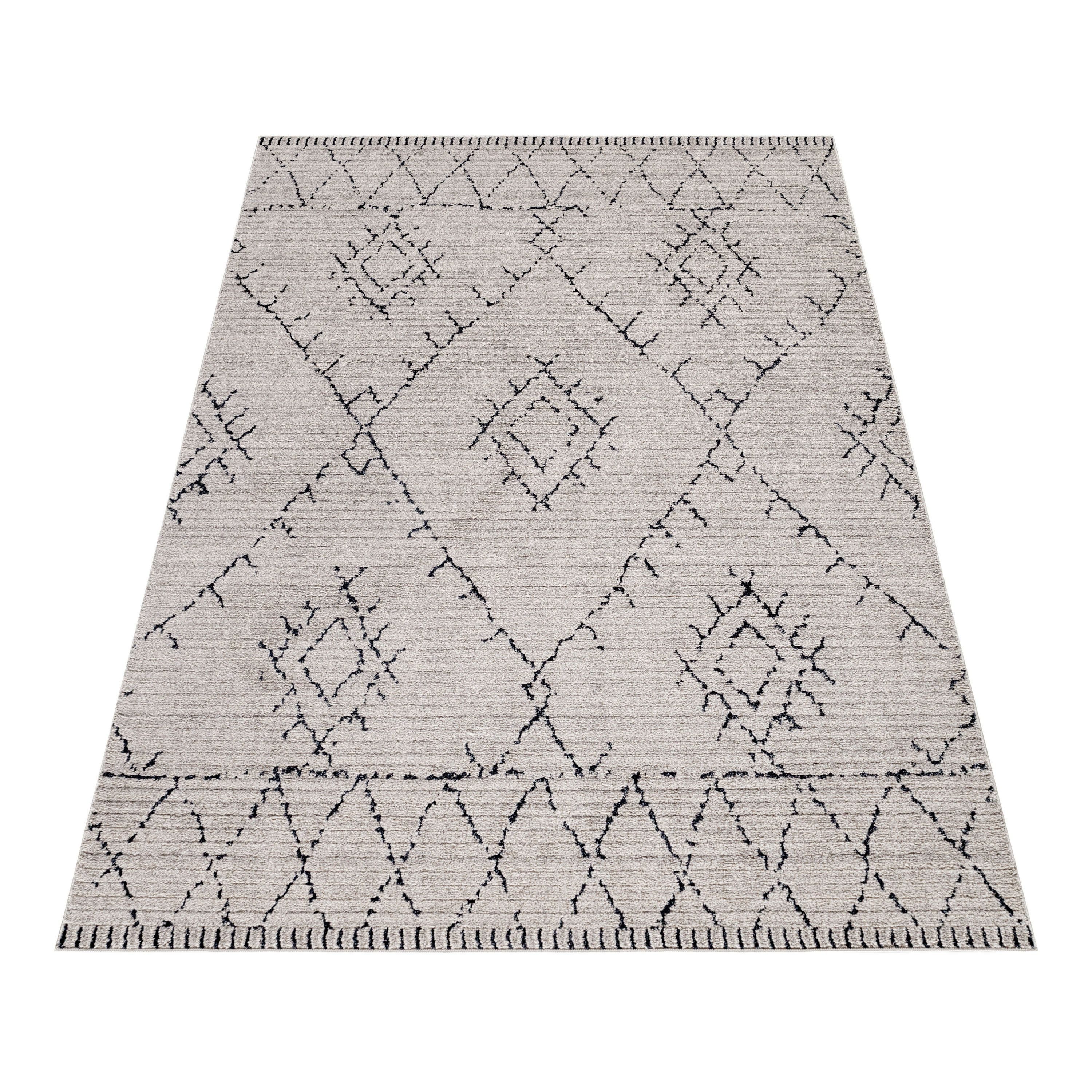 SIMPEX24 Designteppich Berber Design, Läufer, Höhe: günstig online kaufen