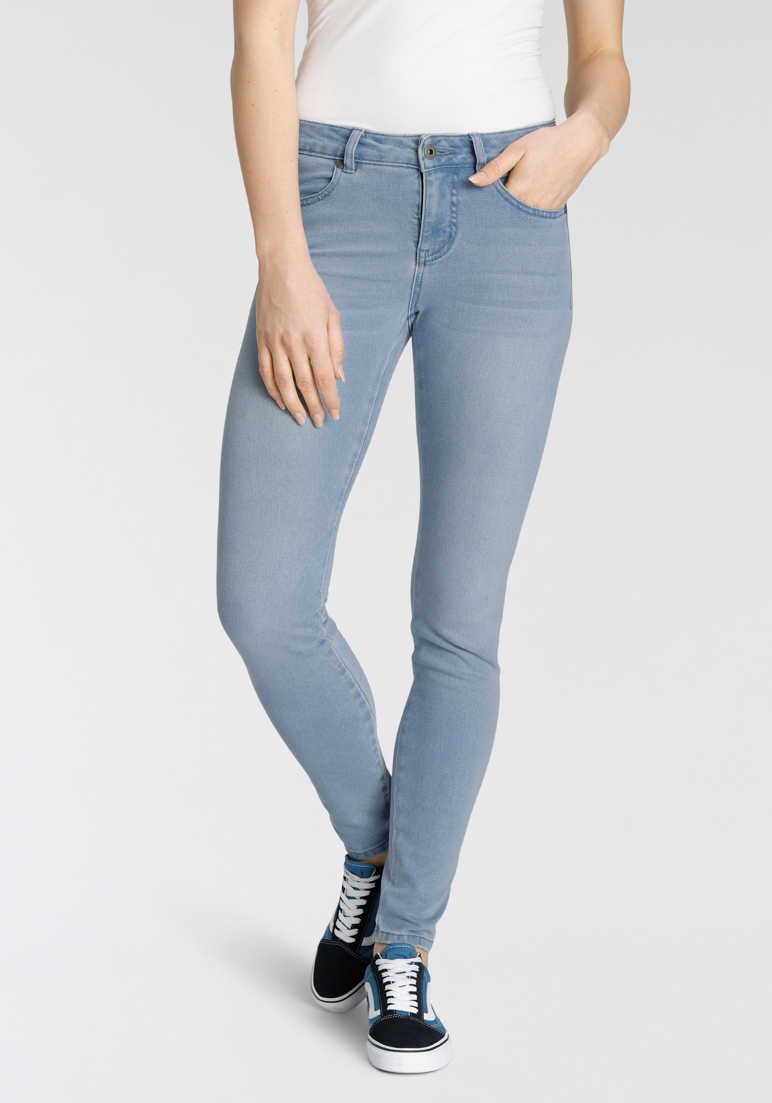 Arizona Röhrenjeans Jeans ohne Seitennaht ohne Seitennaht