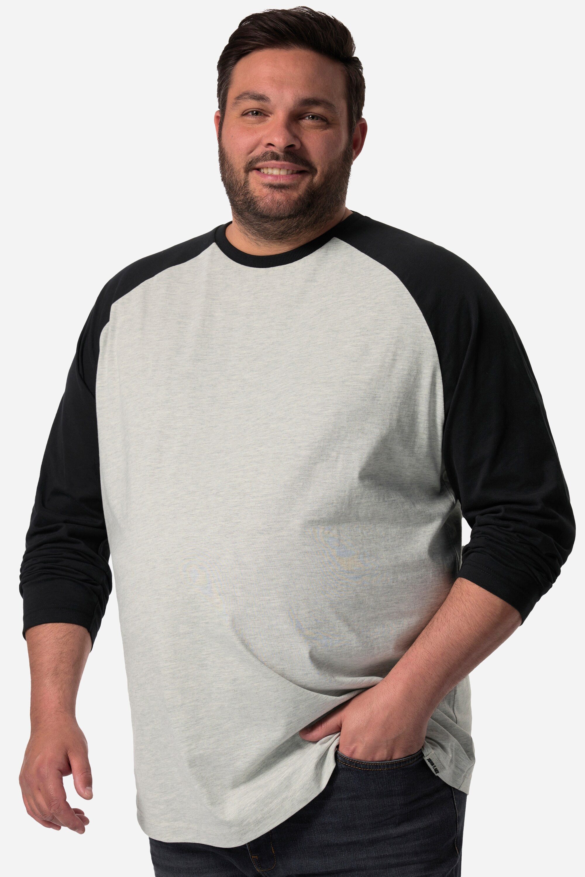 John F. Gee T-Shirt John F. Gee Langarmshirt bis 8 XL