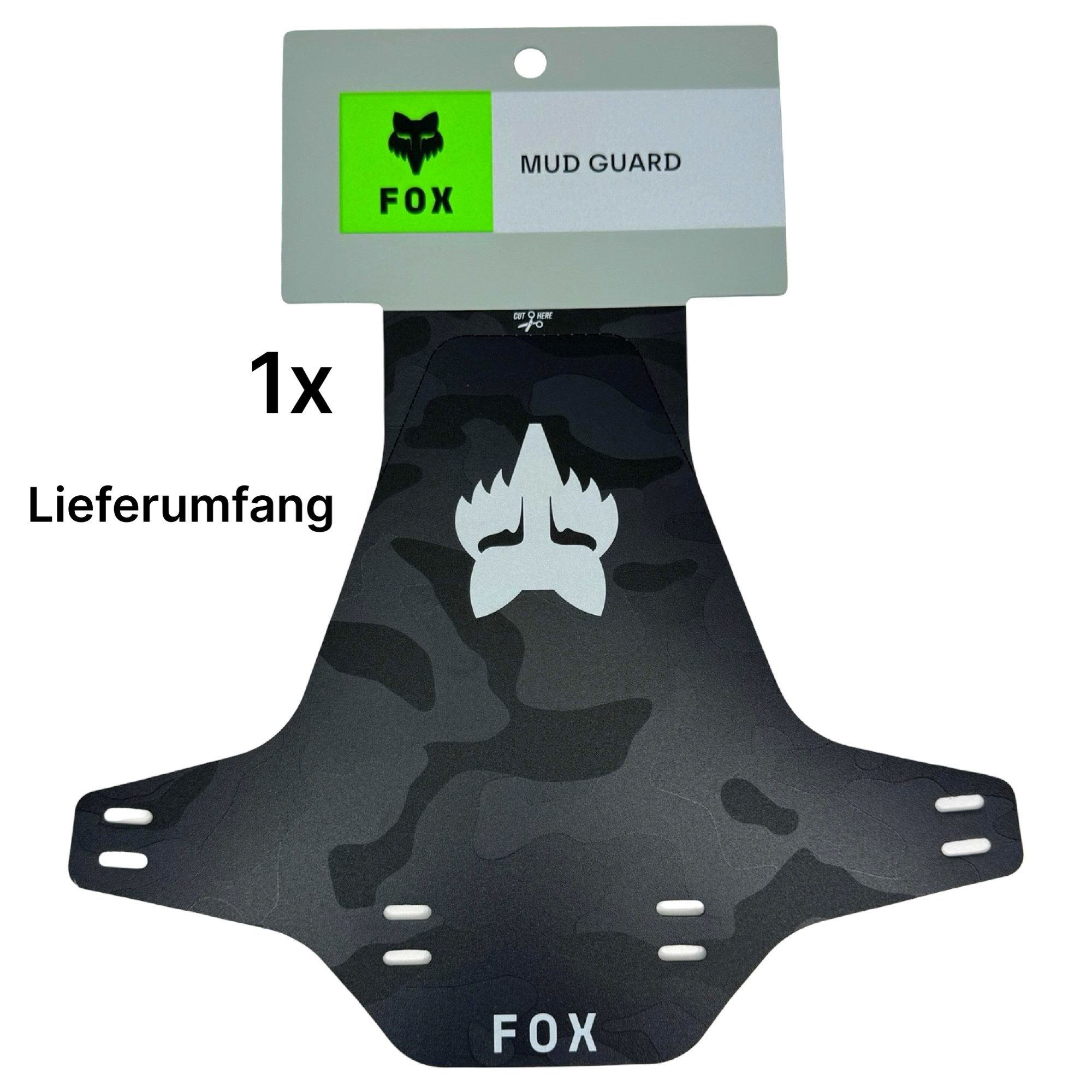Fox Racing Schutzblech Fox Mud Guard Fahrrad Schutzblech Gabel Fender