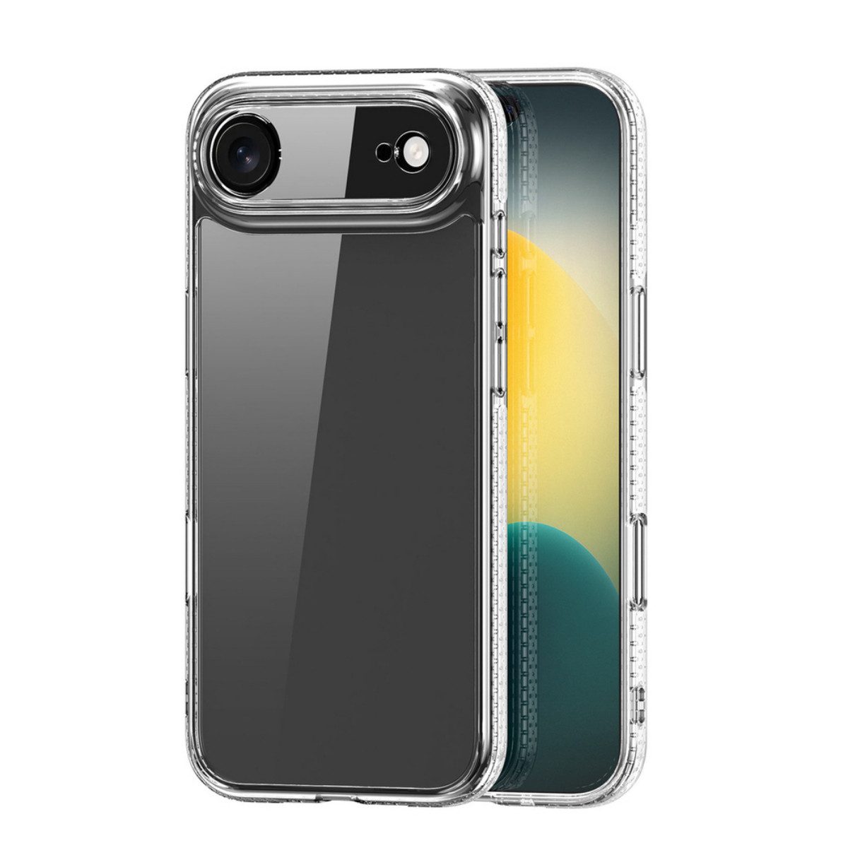 Dux Ducis Handyhülle Clin Kristallklar Schutzcase Kompatibel mit iPhone 17 Air Transparent 6,6, Kristallklare, ultradünne Rückseite mit integrierter Magnetfunktion