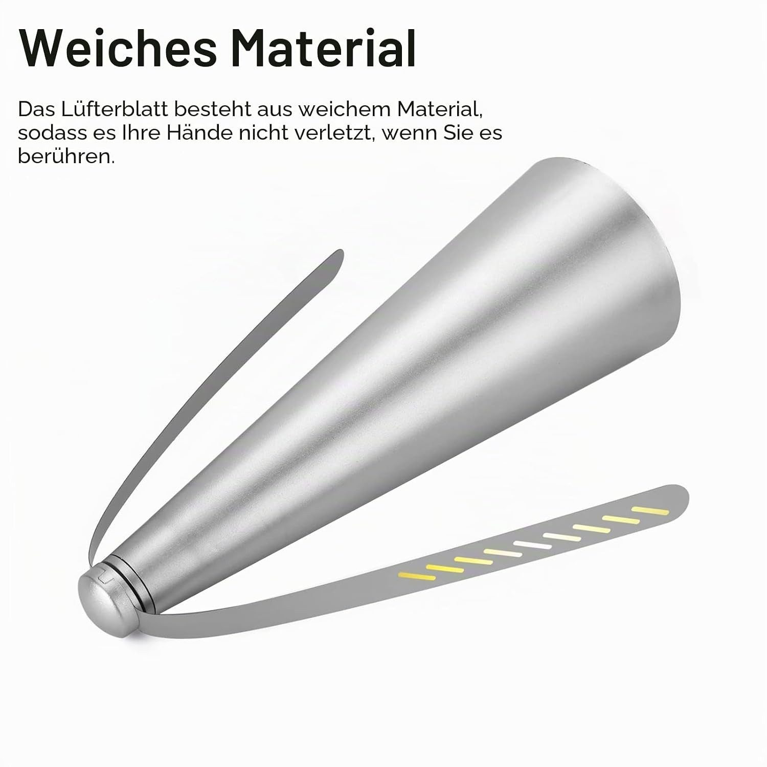 FELIXLEO Fliegenwedler Fliegenwedler Fliegenabwehr Ventilator Tisch Terrasse 2 Stück, 2-tlg. – Bild 5 von 5