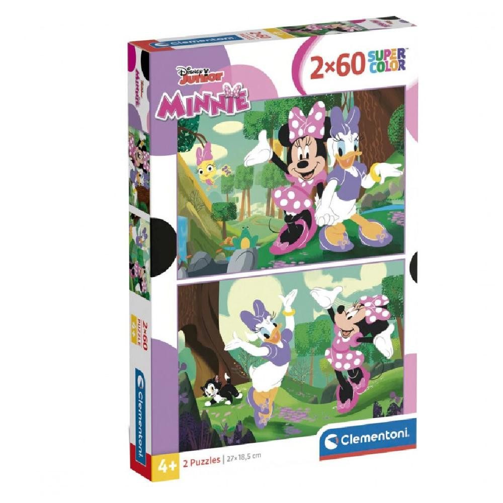Clementoni® Puzzle Disney Minnie puzzle 2x60pcs, Puzzleteile