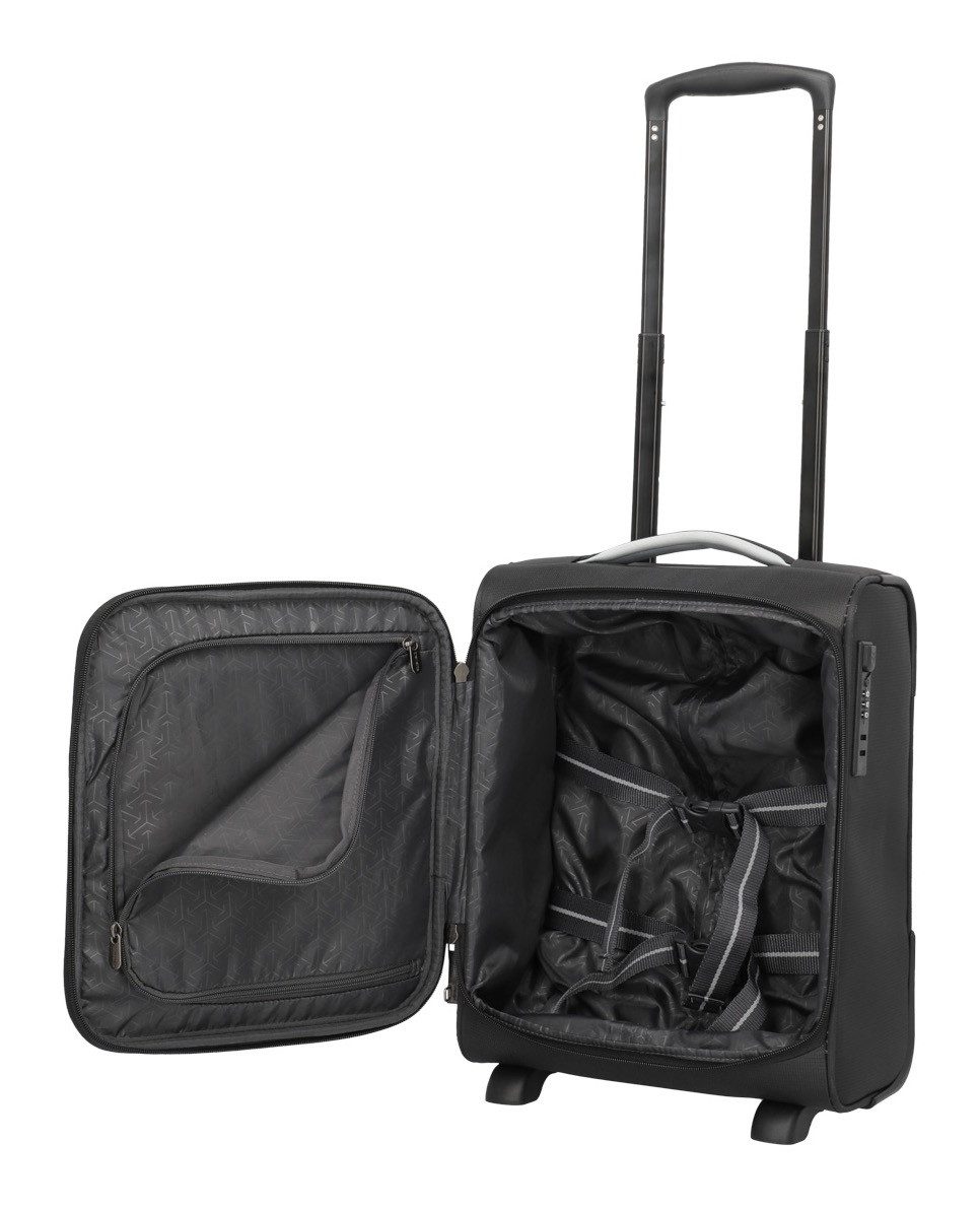 travelite Handgepäck-Trolley JETPACK Easy 2 Cabin Handgepäck Koffer, 4 Rollen