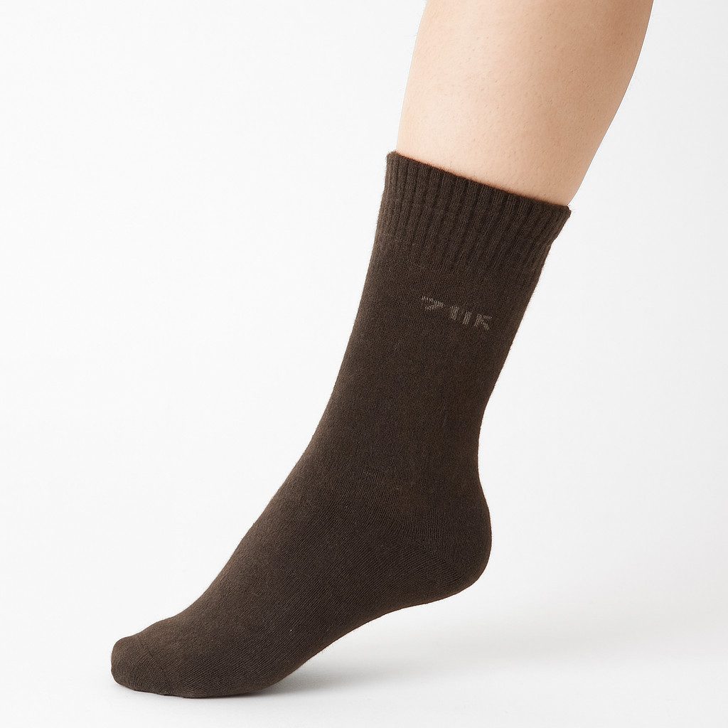 HomeOfSocks Socken 100% Wolle Schurwoll Socken Natur Warm Ein Paar Weiche Dicke und warme Wollsocken mit 100% Yak Woll Anteil