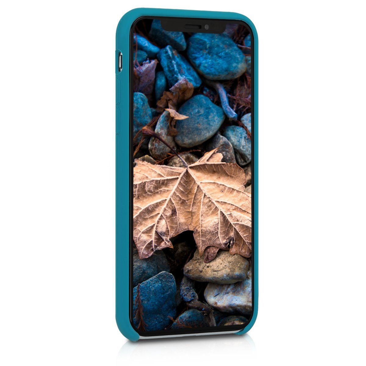 kwmobile Handyhülle Handyhülle für Apple iPhone X Hülle, Weiches Handy Silikon Case - Schutzhülle Cover