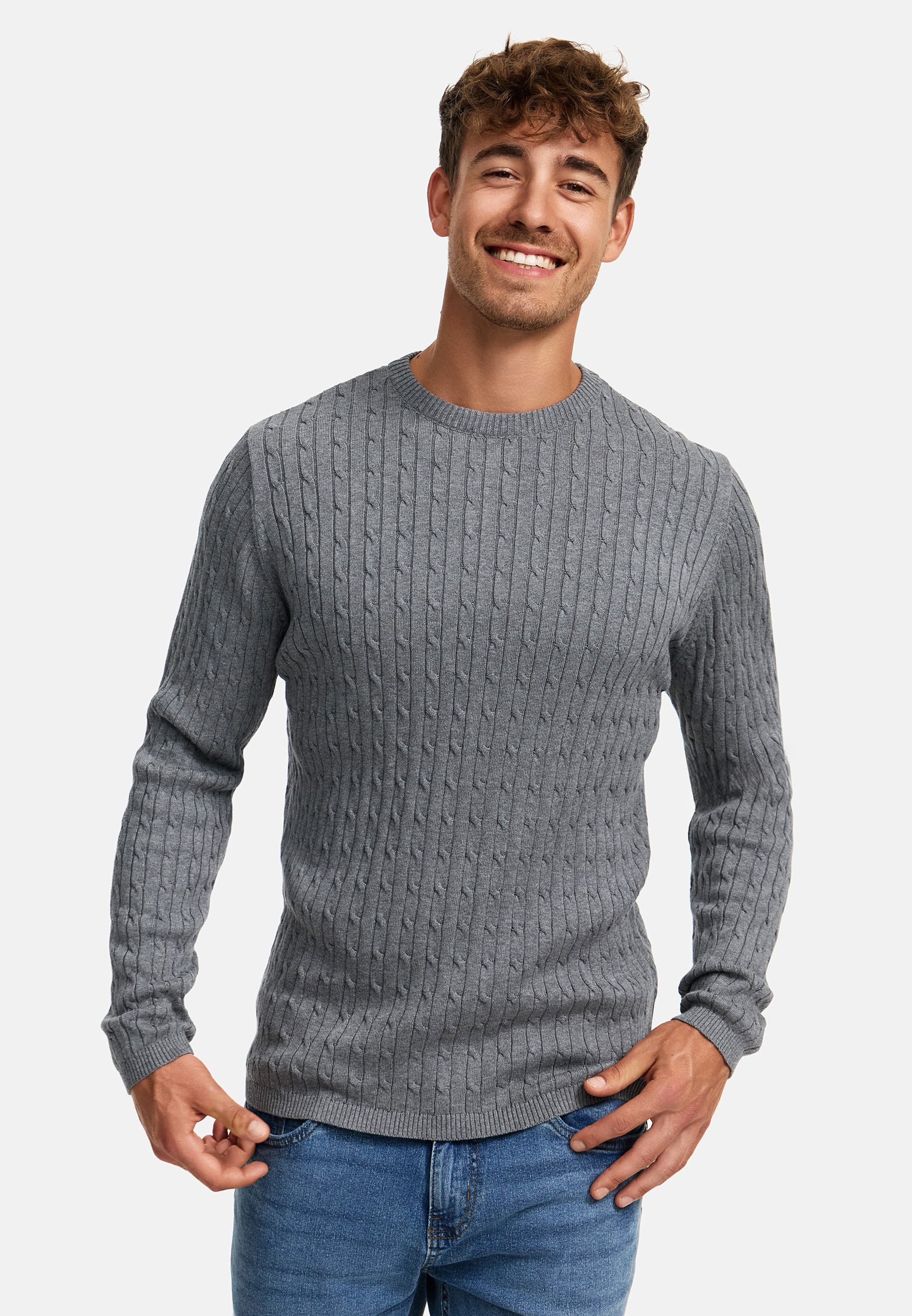 Kronstadt Strickpullover Herren KSCable Pullover Herrenpullover Feinstrickp günstig online kaufen