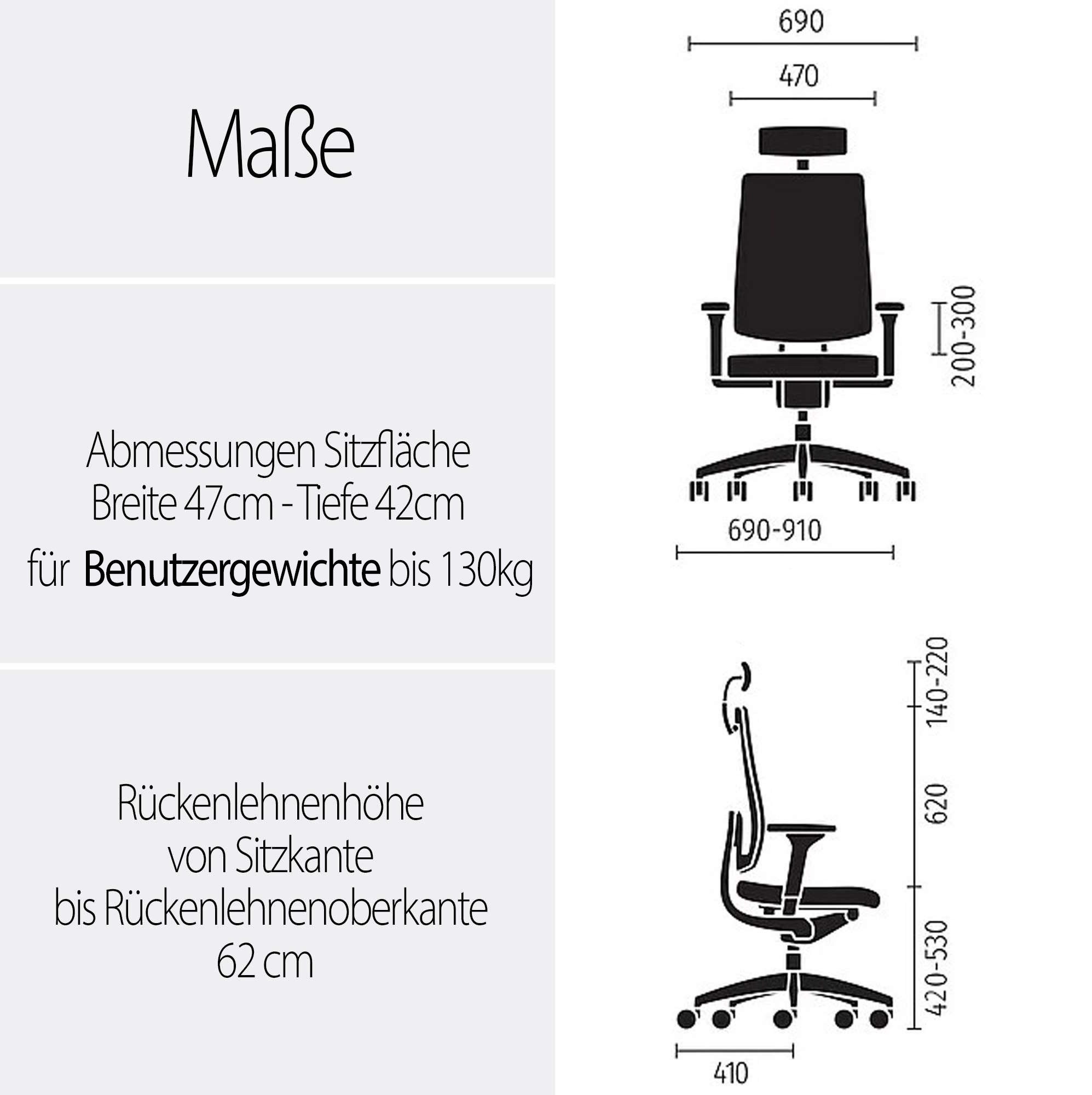sedus Bürostuhl Sedus Black Dot Air Bürodrehstuhl, BD-125, 3D-Strickpolster