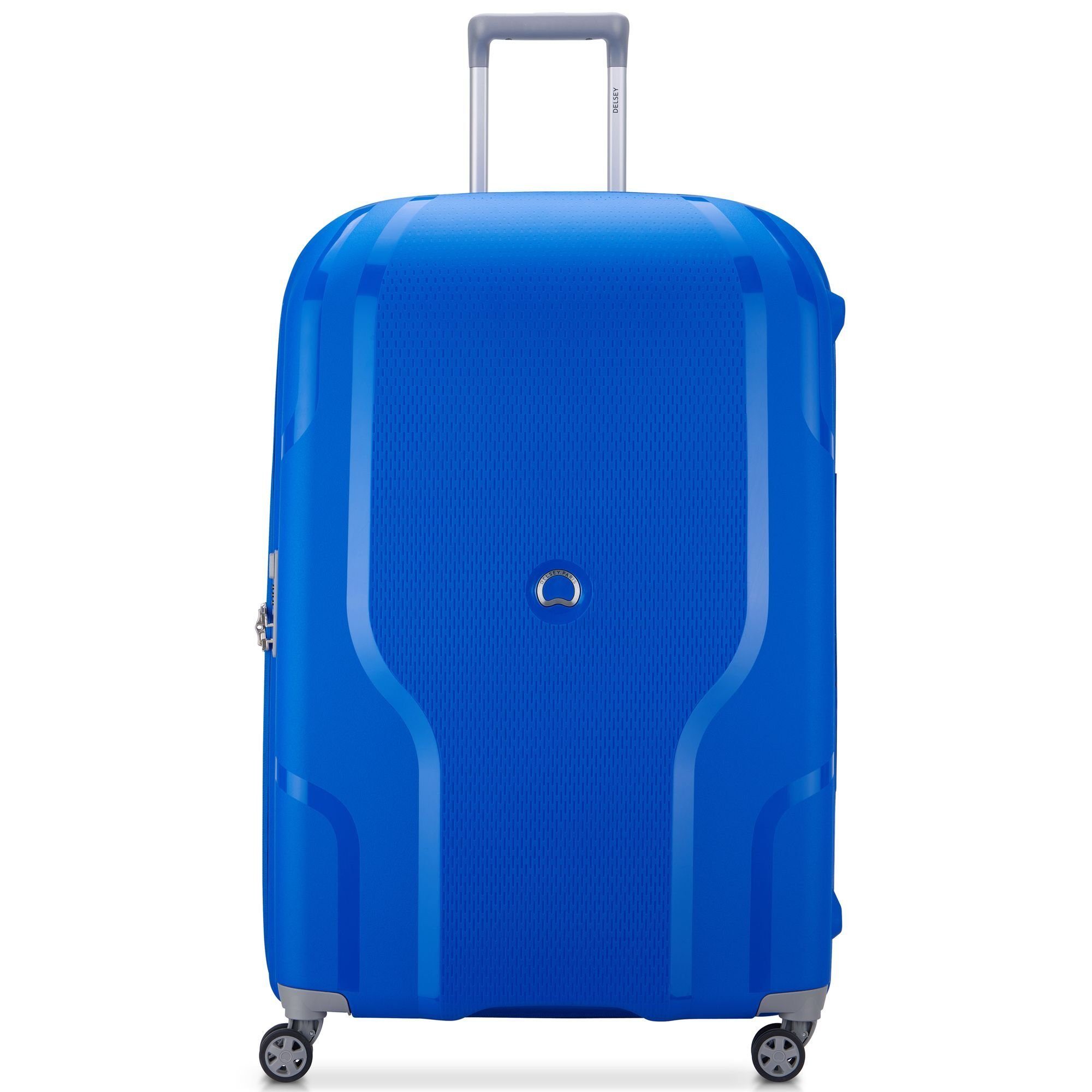 Delsey Hartschalen-Trolley Clavel, 4 Rollen, Polypropylen kleinblau