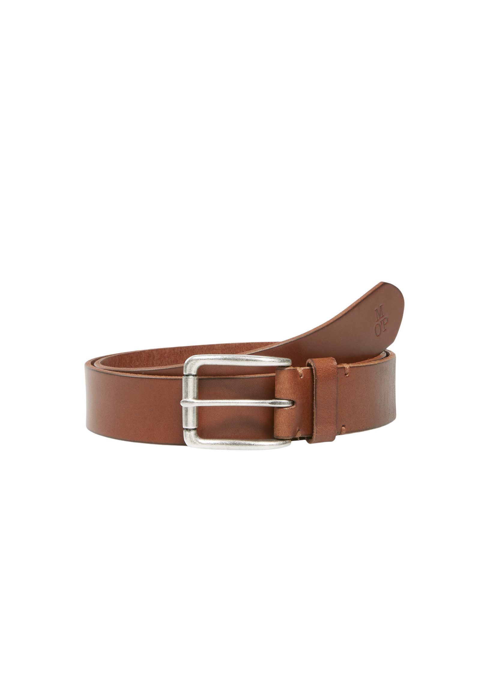Marc O'Polo Ledergürtel aus robustem Rindleder