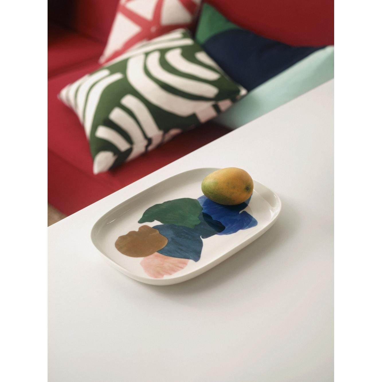 Marimekko Bettwäsche Kopfkissenbezug Unikko Charcoal-Off White (80x80cm)