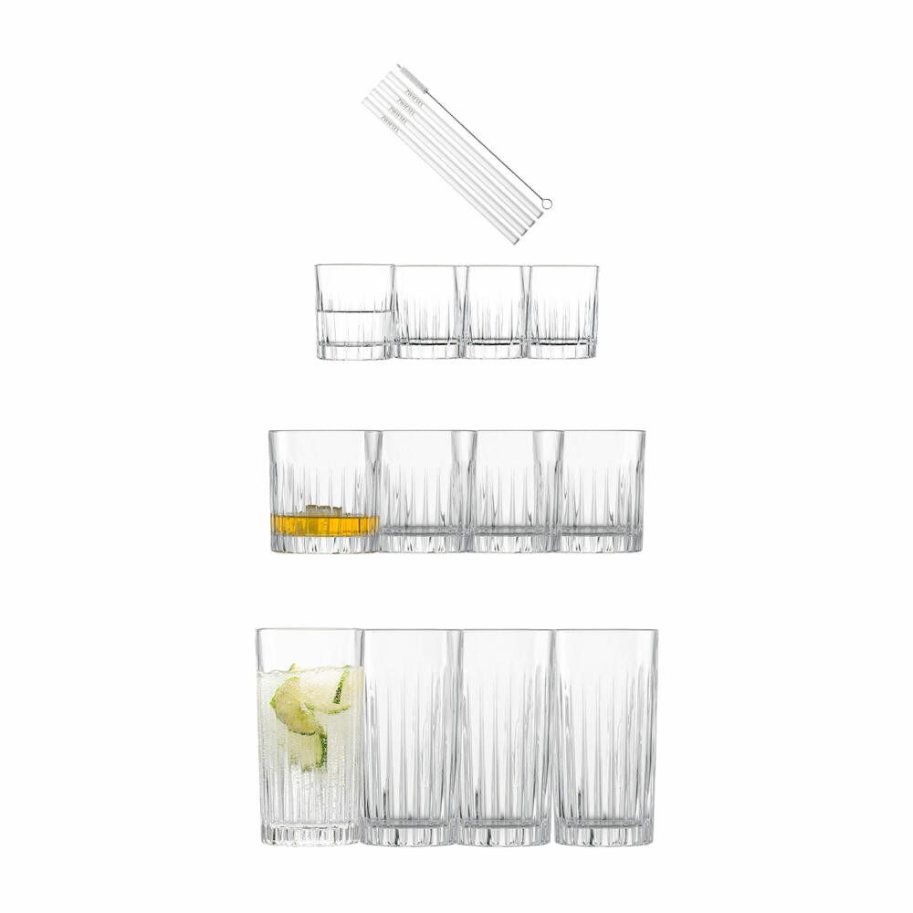 SCHOTT ZWIESEL Gläser-Set Barset Stage 17-tlg., 17-tlg., Kristallglas