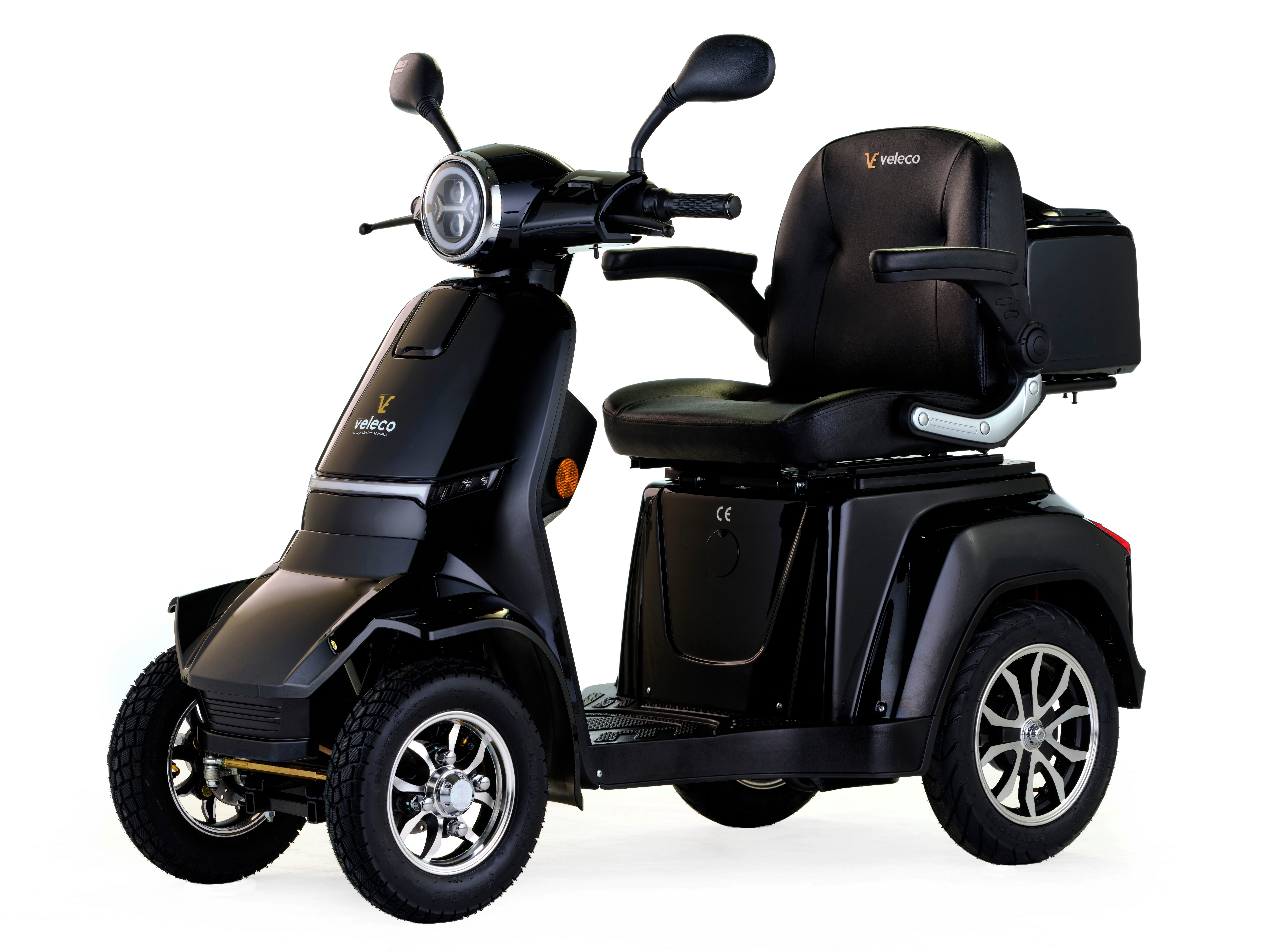 Veleco Elektromobil Veleco Gravis Seniorenmobil LED Beleuchtung, Lithium-Ionen Akku, 1000,00 W, 12,00 km/h
