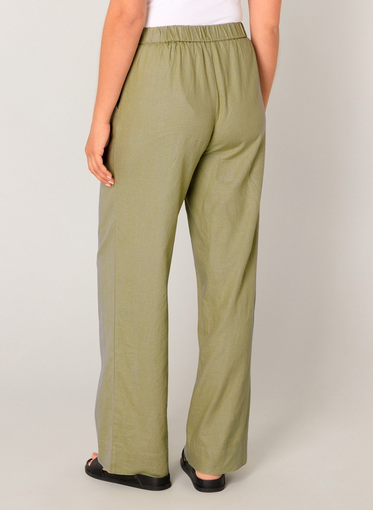 Base Level Leinenhose Yul mit elastischem günstig online kaufen
