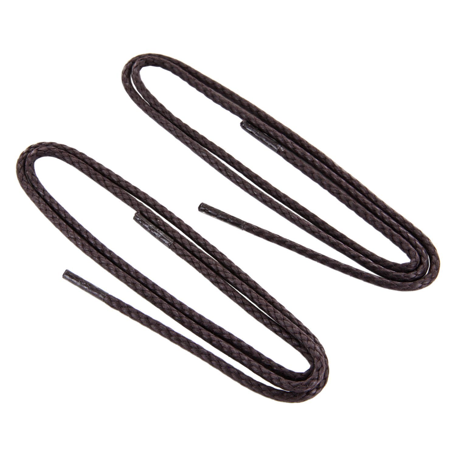 Collonil Schnürsenkel Schnürsenkel / Schuhband - gewachst - rund - mittelstark - Ø ca. 2,5 mm Dunkelbraun