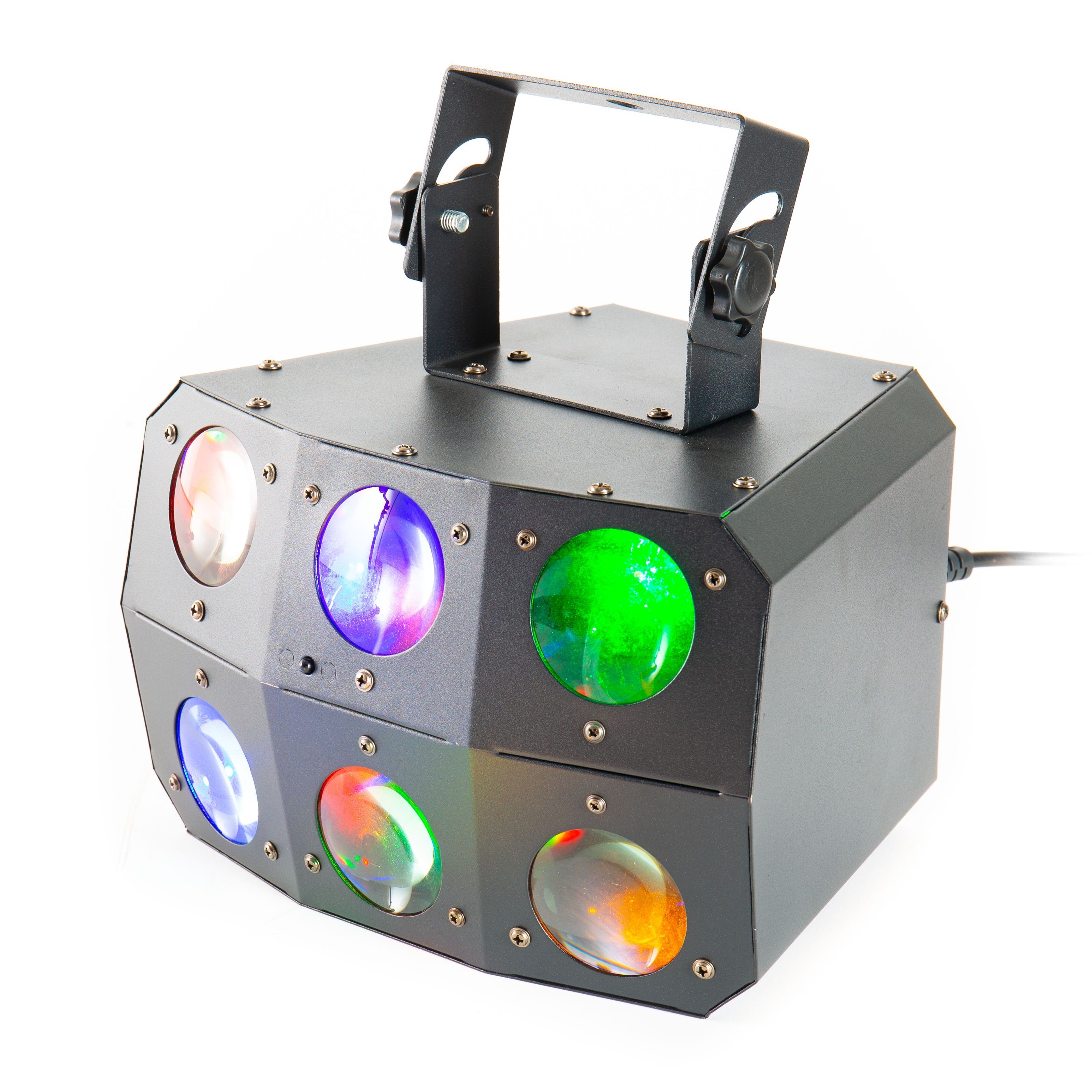 lightmaXX LED Scheinwerfer, Nano Beam FX, LED-Beam-Lichteffekt, DMX-kompatibel