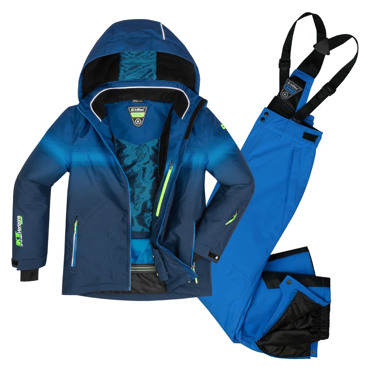 Killtec Skianzug Glenshee Kinder Skijacke + Skihose (schwarz