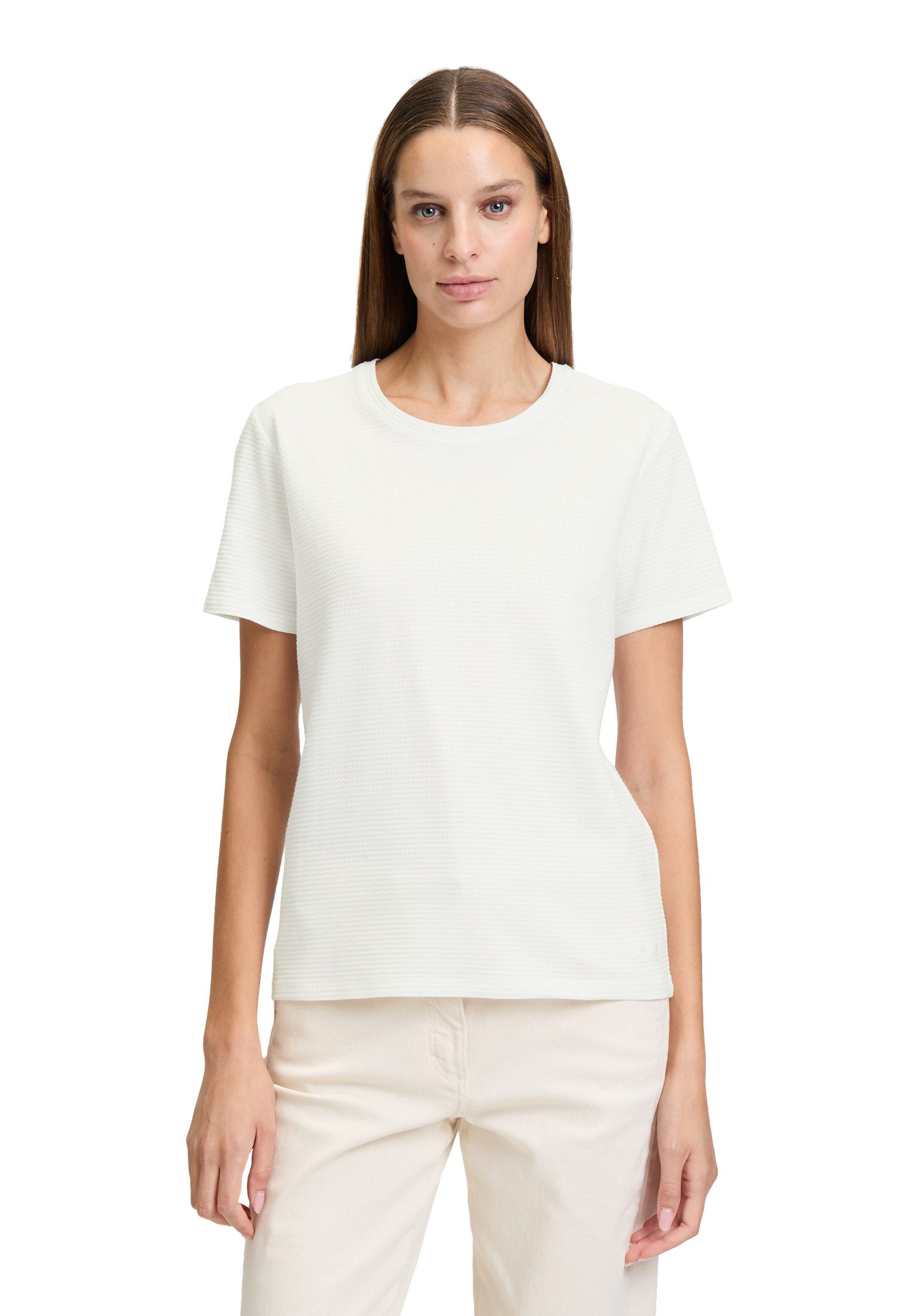 Betty Barclay Kurzarmshirt "Betty Barclay Damen Basic Shirt mit Struktur", günstig online kaufen