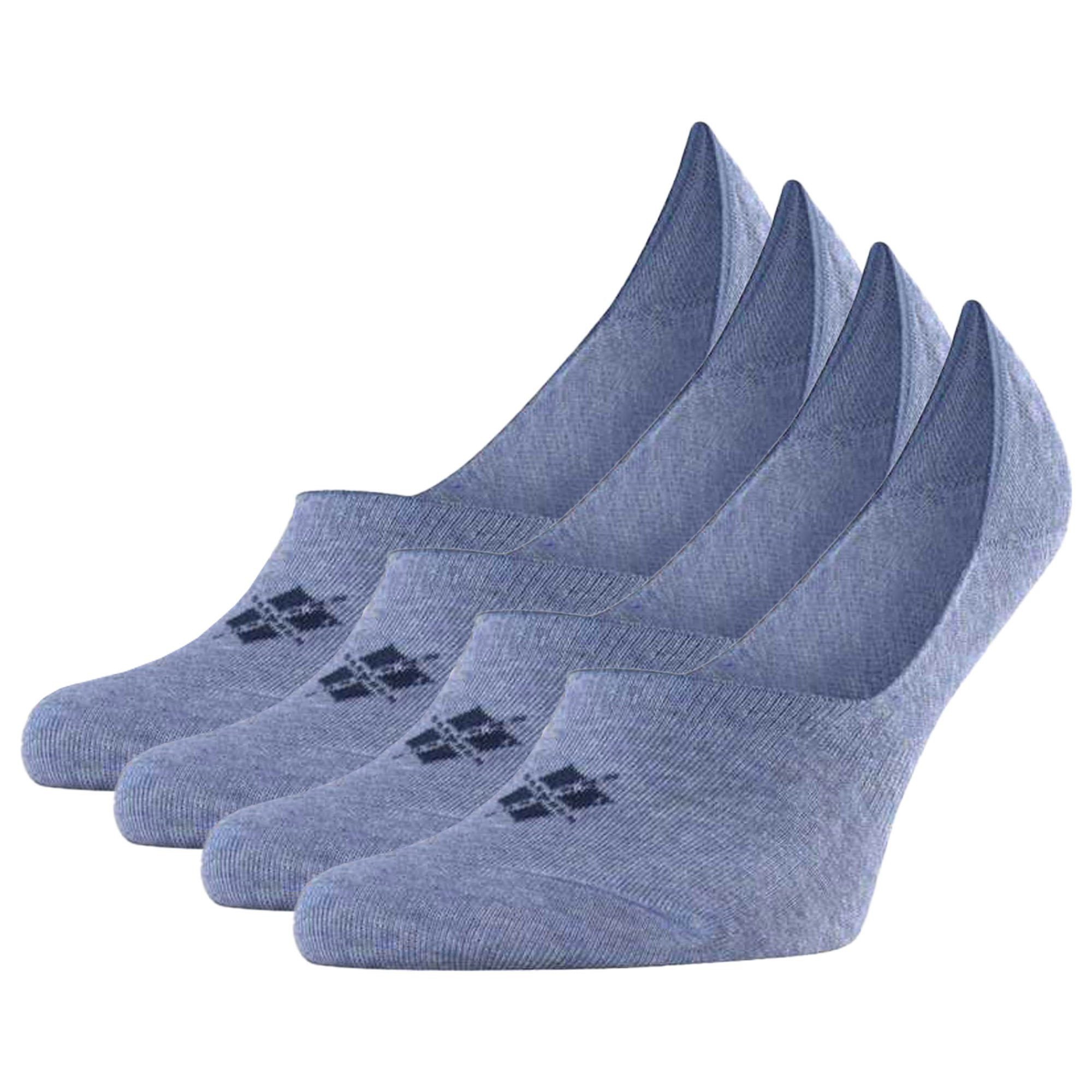 Füßlinge Herren Socken 4er Pack Baumwolle EVERYDAY IN 2P