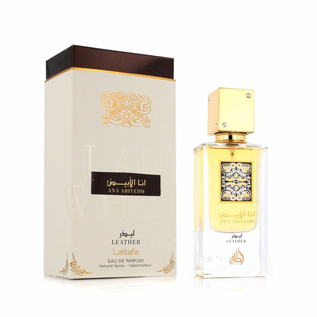 de Leder Halal Ana Parfüm Parfum Edp Attar Lattafa von Gold Eau Lattafa Abiyedh Spray Parfüm