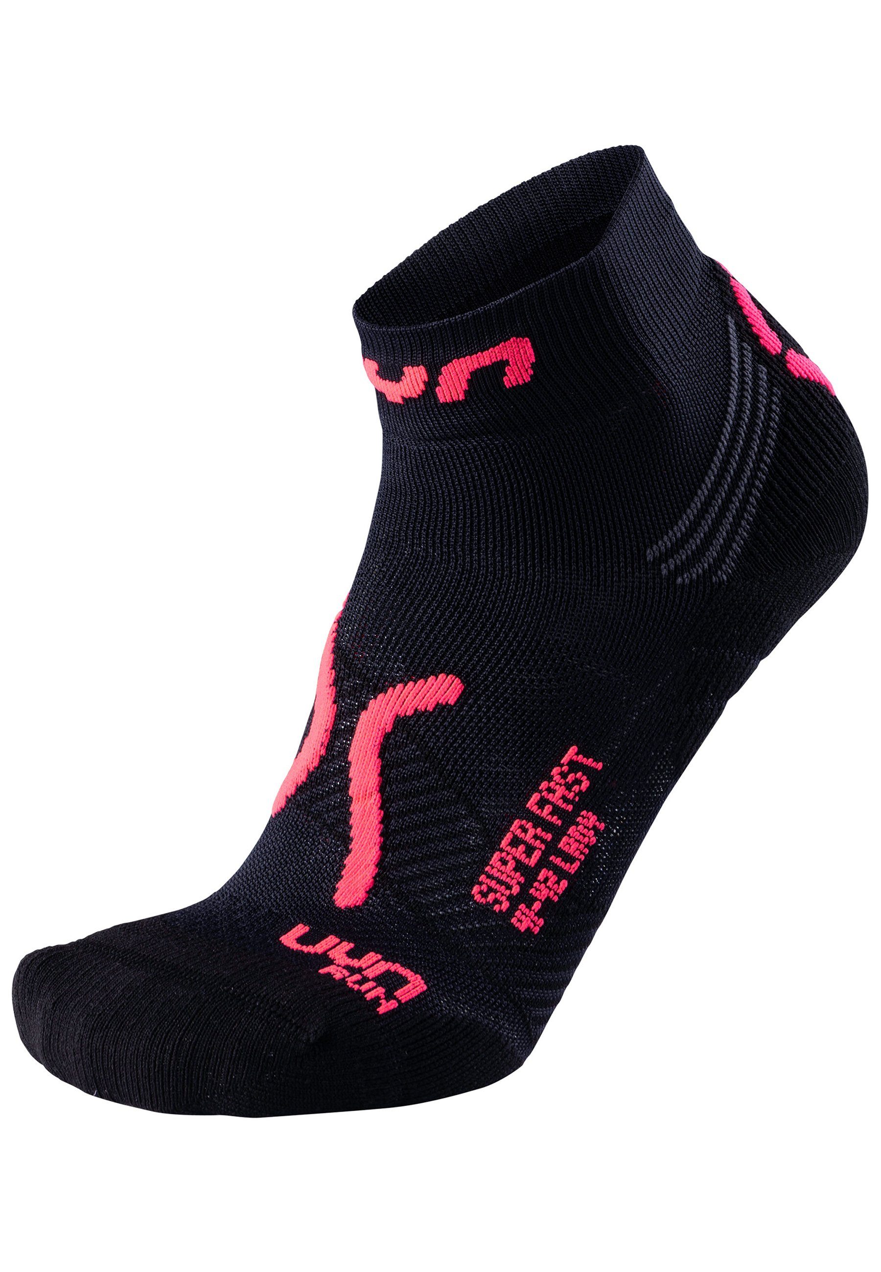 UYN Socken Run Super Fast (1-Paar) schwarz