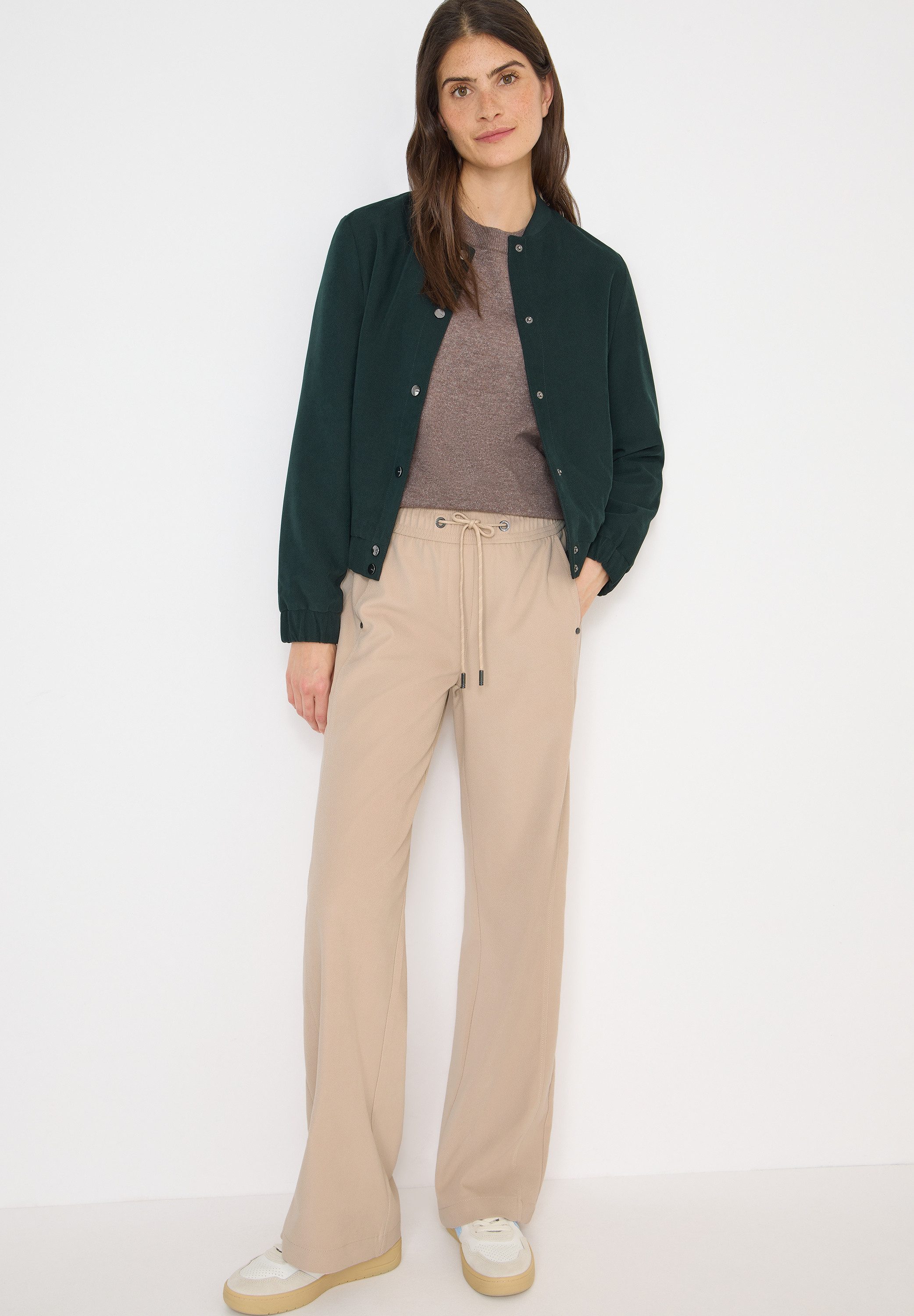 CECIL Schlupfhose Wide Leg Twill Hose