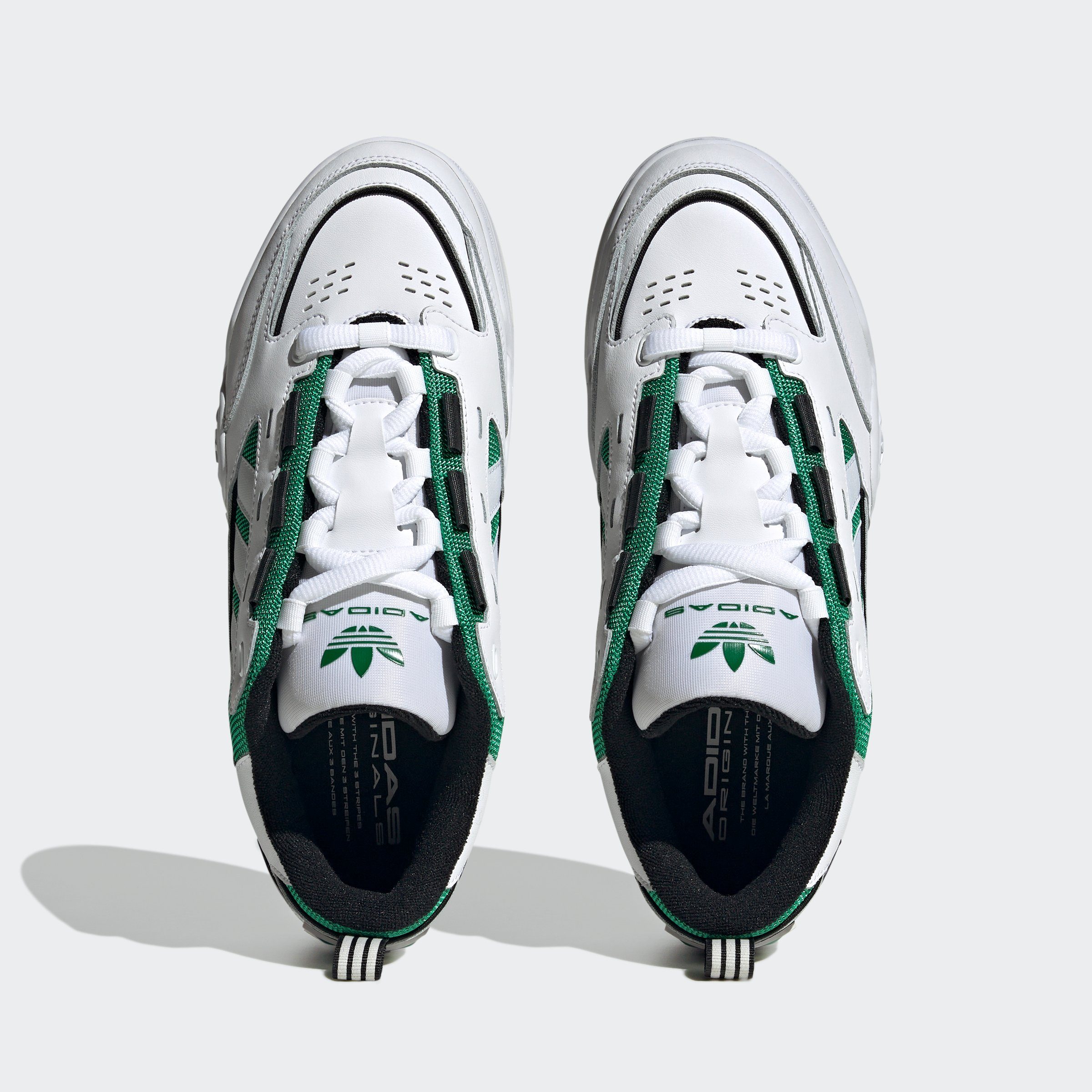 White adidas Sneaker Cloud ADI2000 Cloud / / Green White Originals