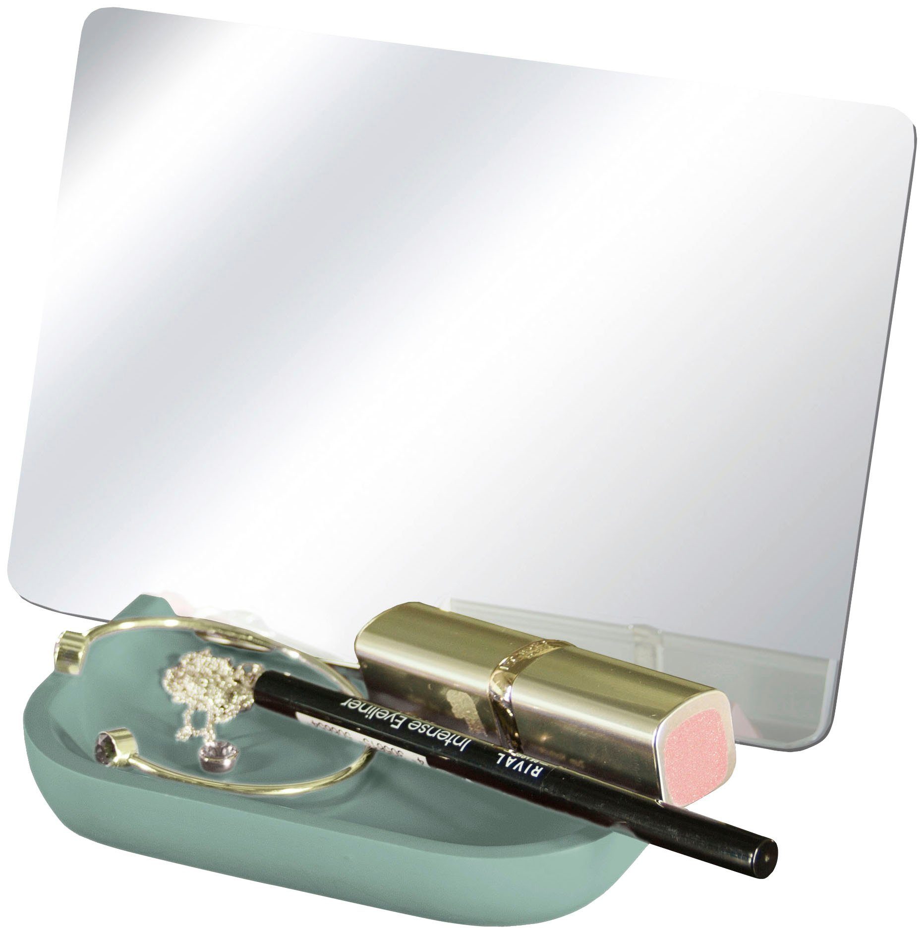 Kosmetikspiegel Wolke mit Schmuckschale Mirror Kleine maledivia Tray (Set),