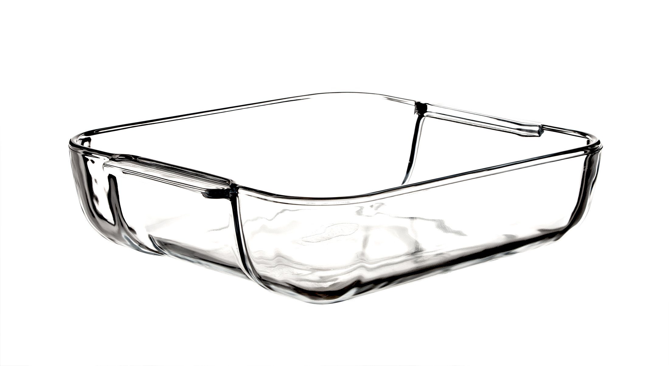 Pyrex Auflaufform »Auflaufform Glas Ofenform Backform Lasagneform  Ofenschüssel Pyrex 21 x 21 cm«, Glas