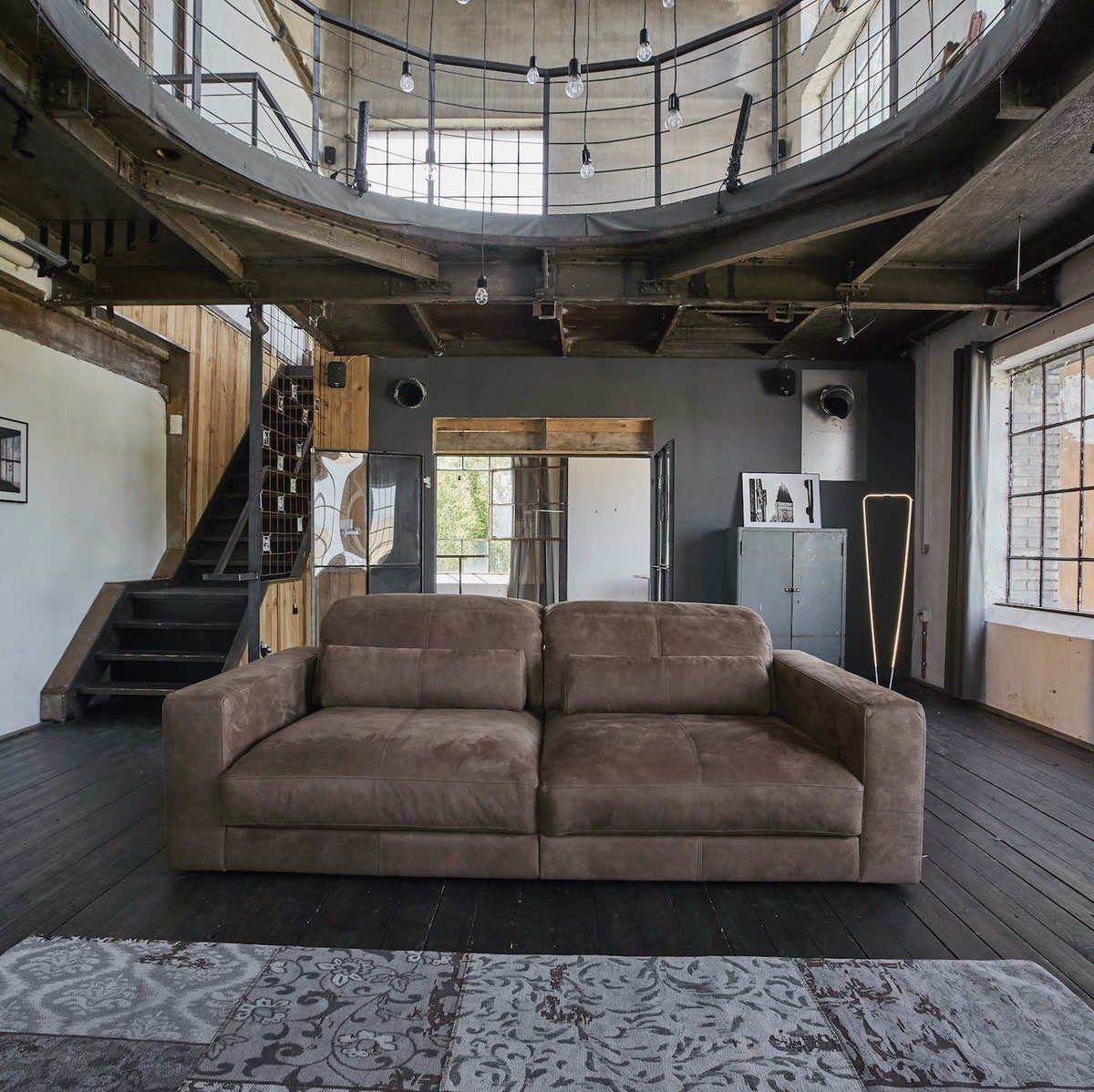 Big-Sofa GIGANT von KAWOLA - Einrichtungsvorschlag