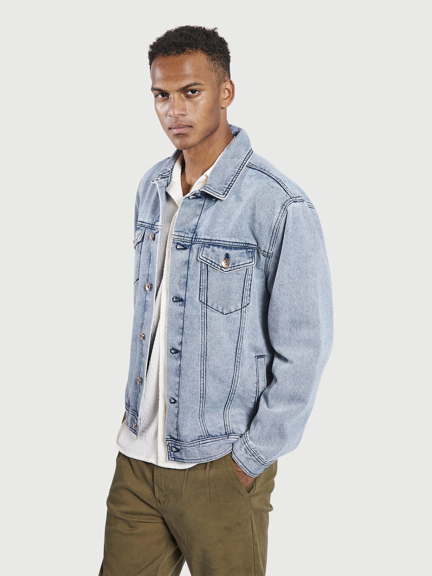 Redefined Rebel baseball jacket RRJamir navy blazer | wehkamp