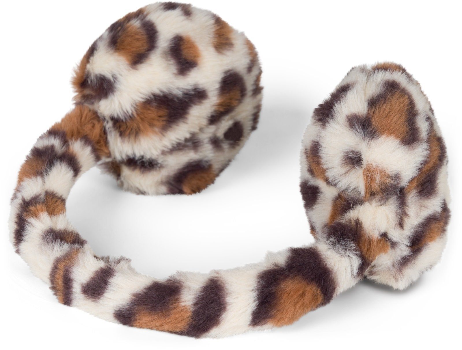 Leoparden Ohrenwärmer Muster Ohrenwärmer styleBREAKER (1-St) Beige