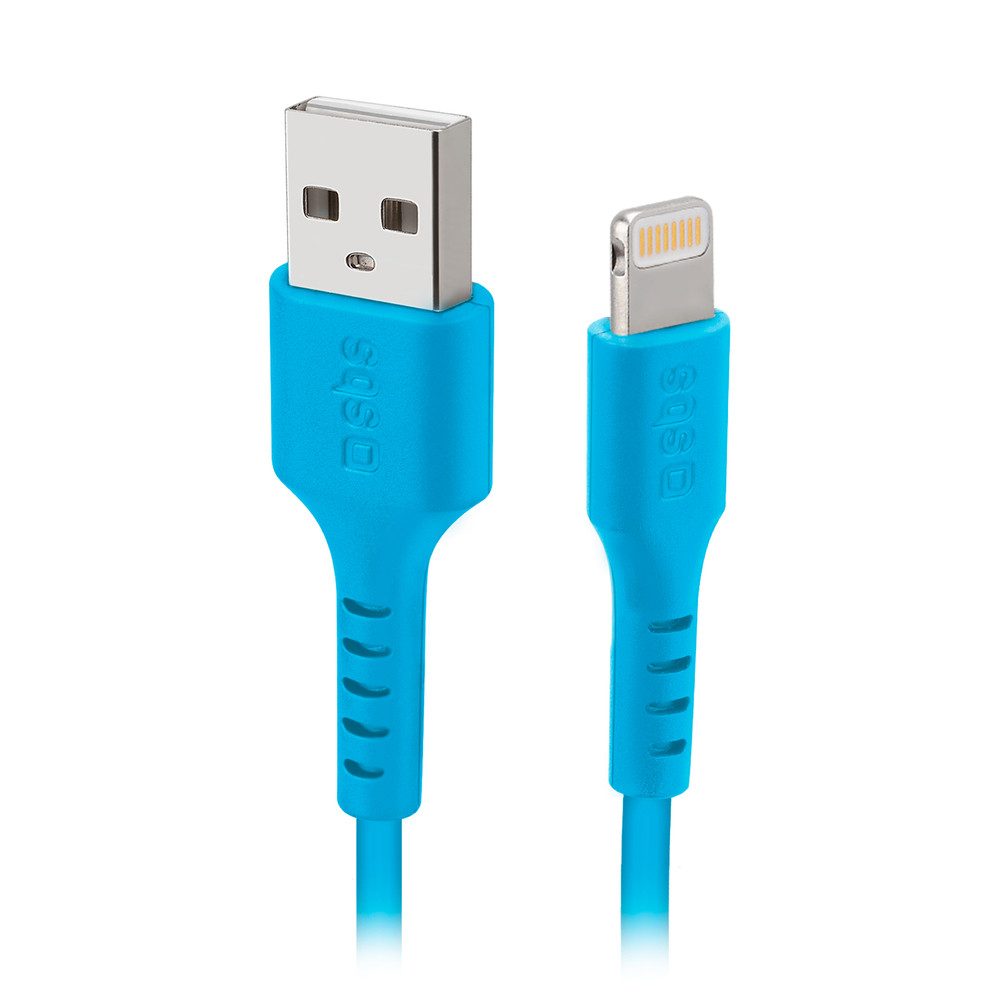 sbs Ladekabel Datenkabel Lightningkabel Smartphone-Kabel, USB-A, Lightning (100.0 cm), MFi-zertifiziert, Metallstecker, Laden & Daten