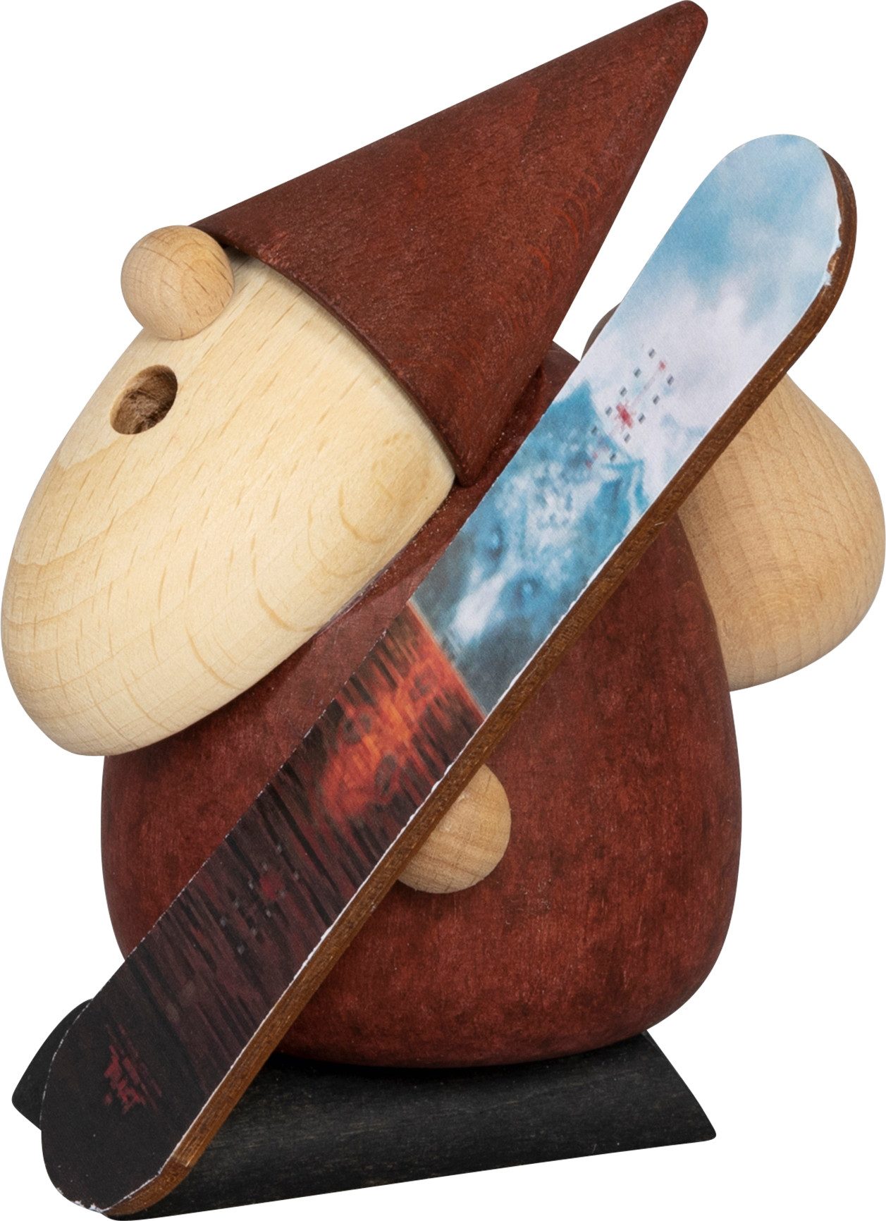 SAICO Original Räuchermännchen Weihnachtsmann - Snowboarder, BxHxT: 10x11x1 günstig online kaufen