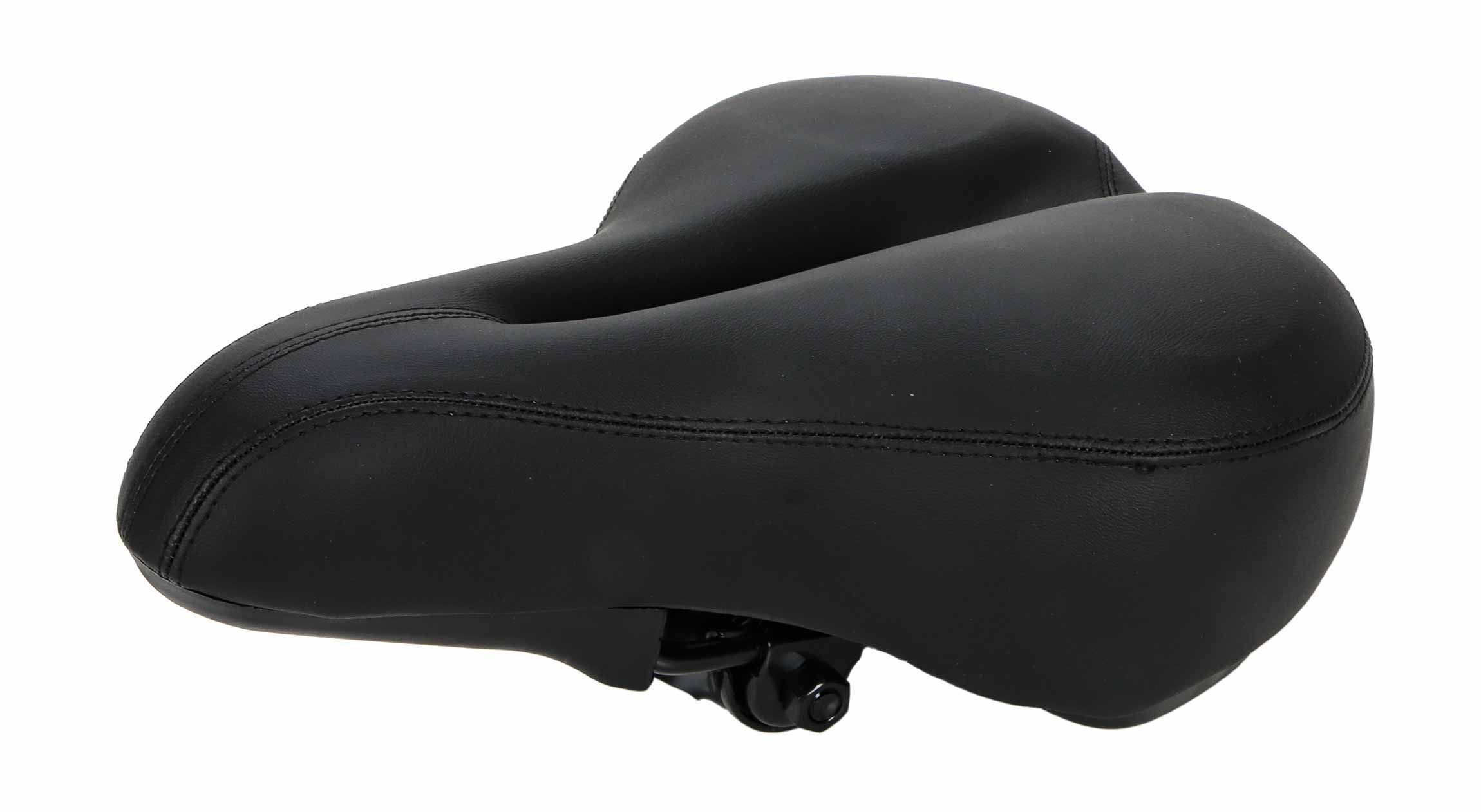 Dunlop Fahrradsattel ergonomischer Gel-Fahrradsattel (Sattel, 1-tlg., Gel-Sattel), Fahrradsattel gepolstert