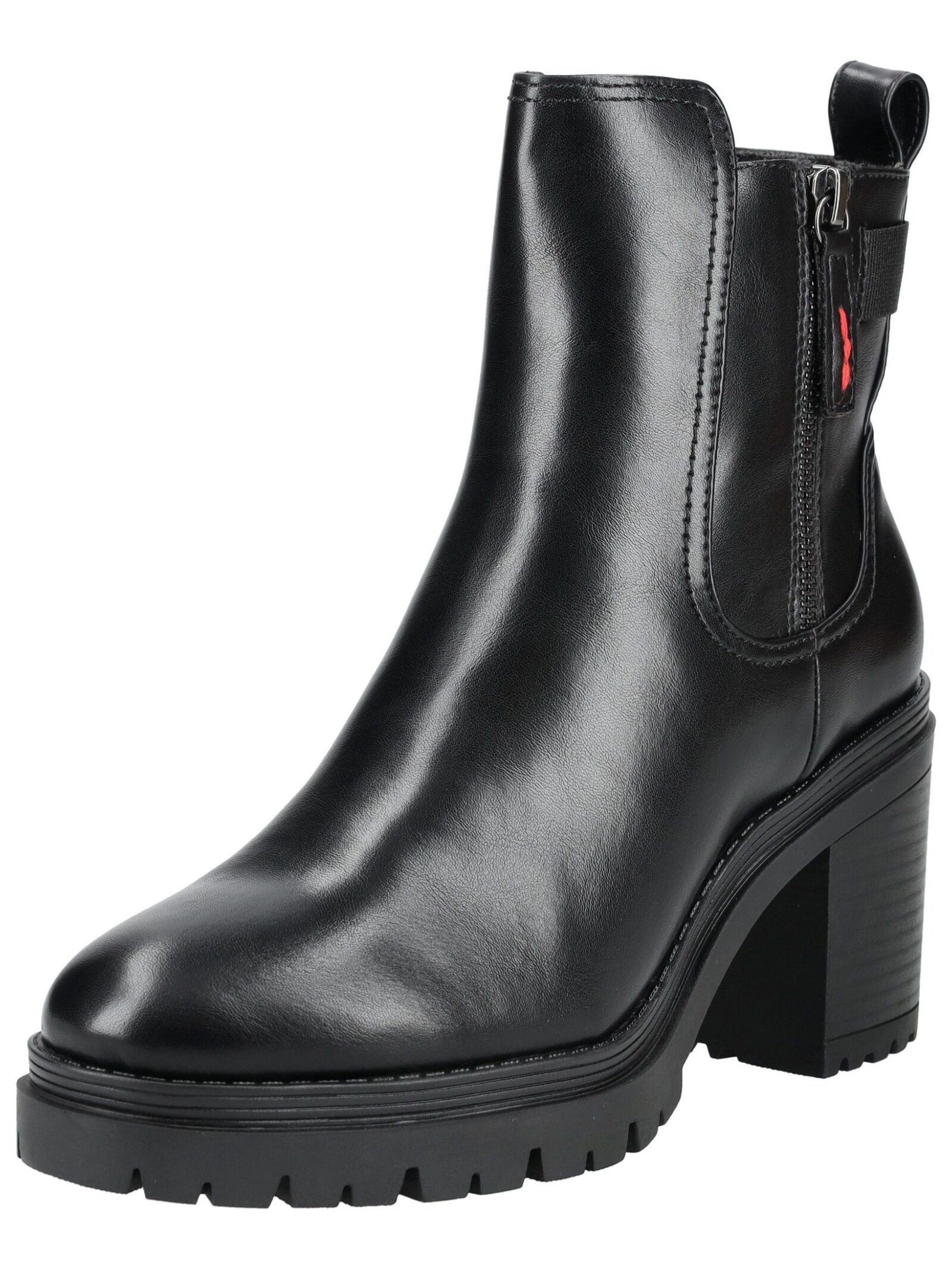 s.Oliver s.Oliver Stiefelette Lederimitat/Textil High-Heel-Stiefelette