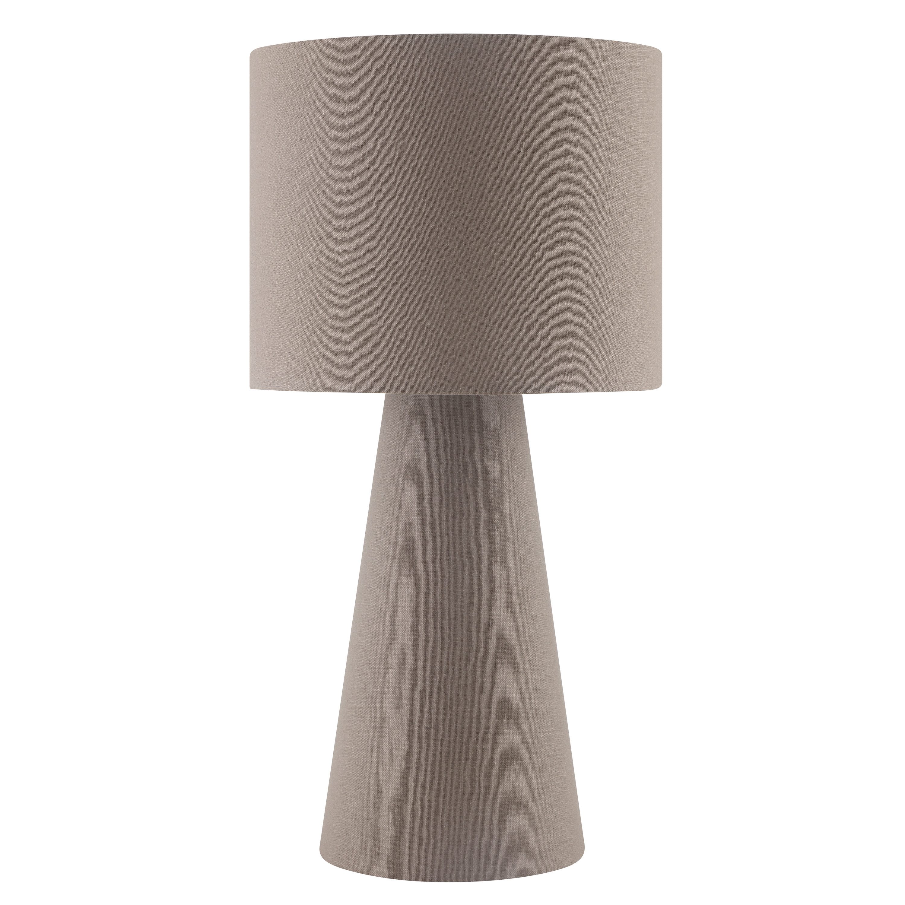 LeGer Home by Lena Gercke Tischleuchte Lienne, ohne Leuchtmittel, Höhe 45 cm, Ø 25 cm, E14, Textilschirm, Schnurzwischenschalter