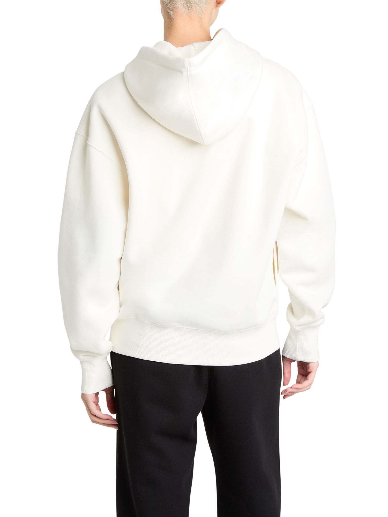 mit WHITE OFF Sweatshirt Fleece-Hoodie Esprit Unisex Logo (1-tlg)