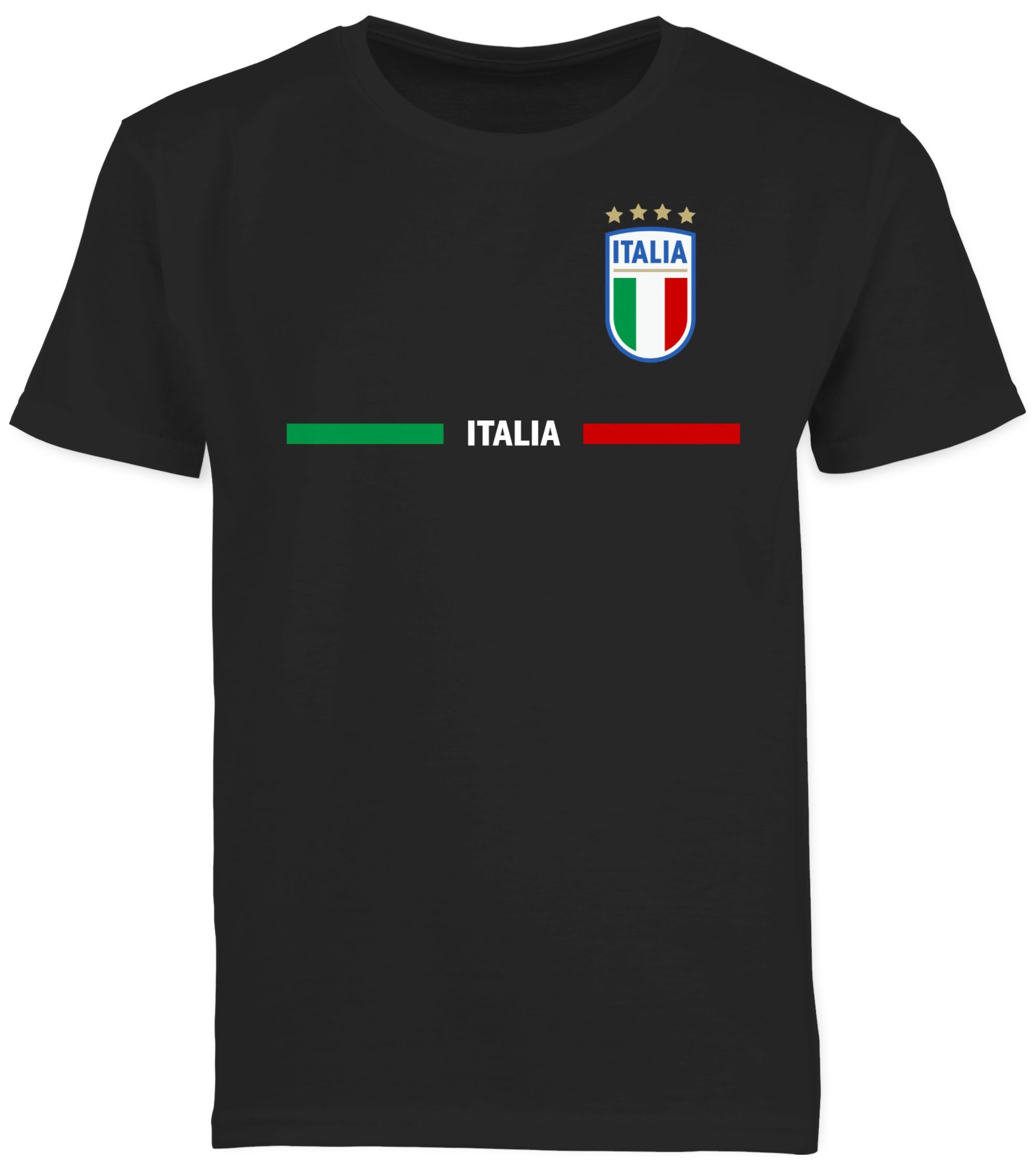 Shirtracer T-Shirt Italien Trikot Wappen, Italia mit Stolz, Italienisches Fan-Motiv (1-tlg) 2026 Fussball WM Fanartikel