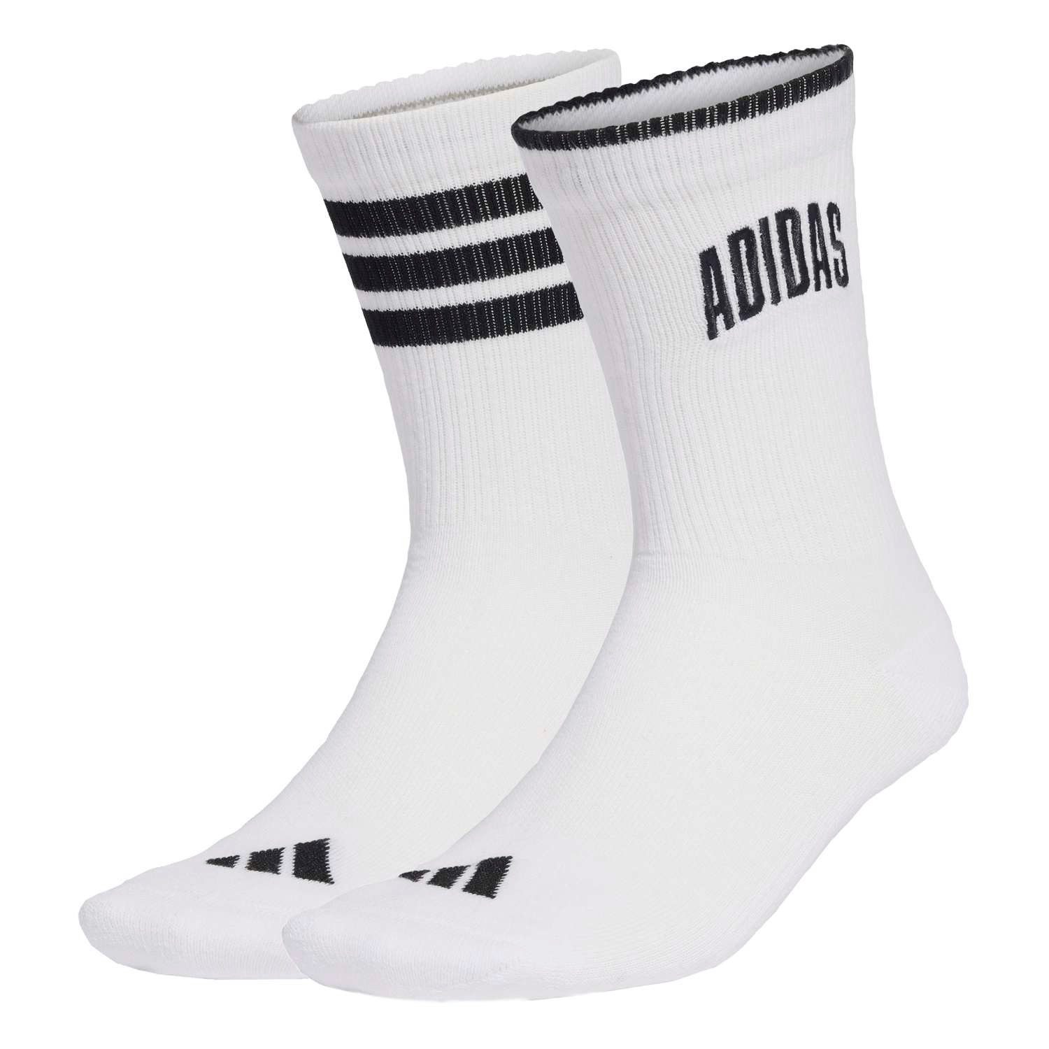 adidas Performance Sportsocken Crew Stadium weiss/schwarz - 2 Paar