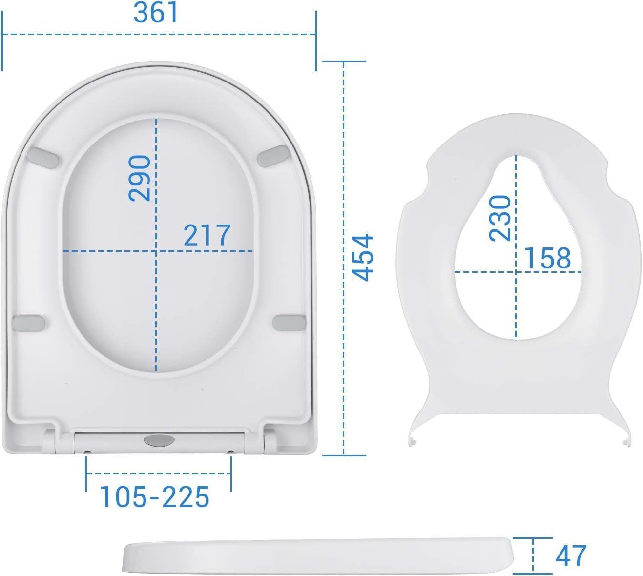 coree WC-Sitz Coree TS11 Toilettensitz - günstig online kaufen