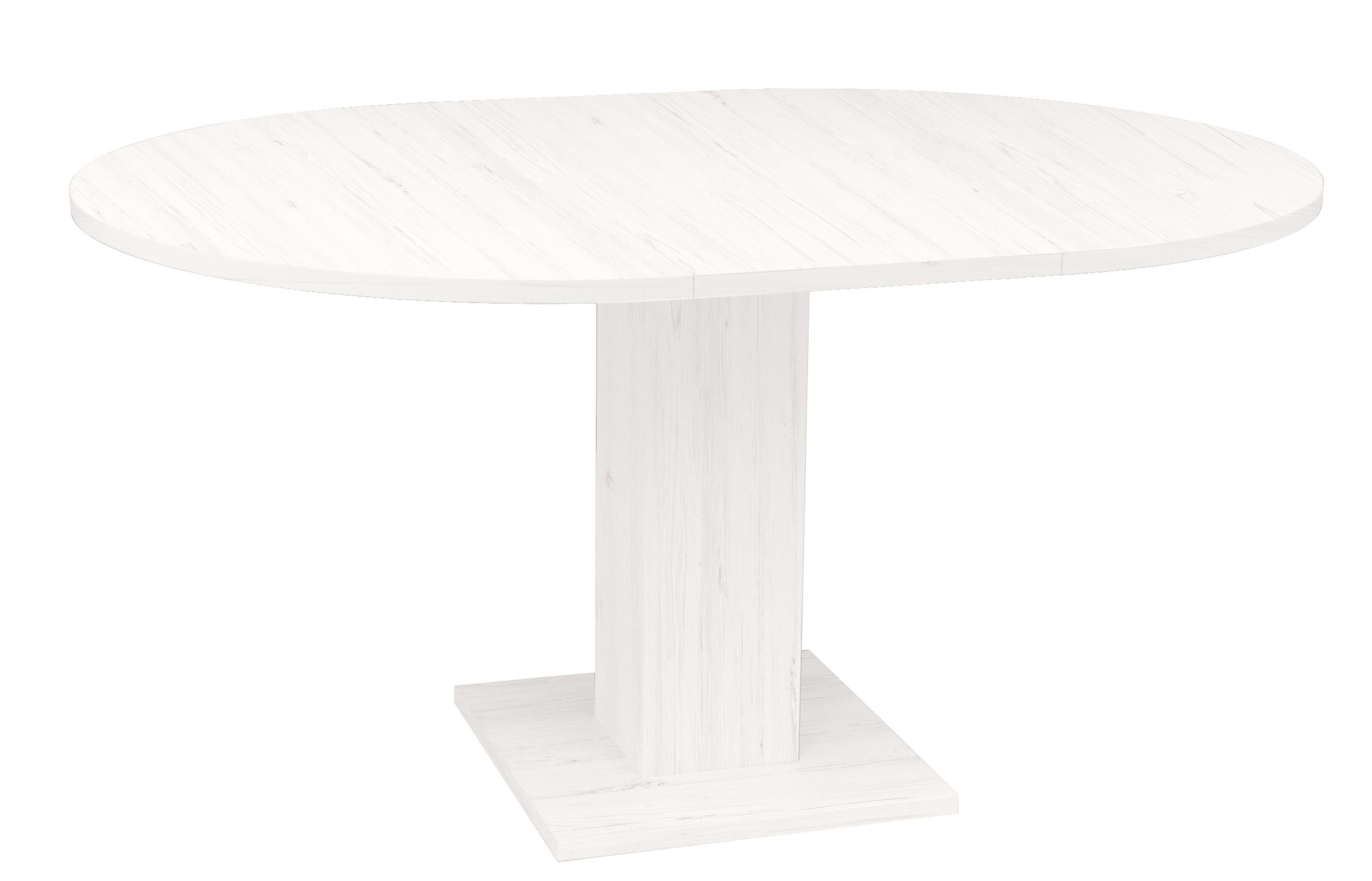Mäusbacher Säulen-Esstisch (ausziehbar) in pino aurelio - 110x76x110cm (BxHxT) (ausziehbar)