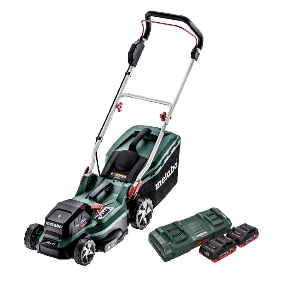 metabo Akkurasenmäher RM 36-18 LTX BL 36 Akku Rasenmäher 36 V (2x 18 V) LTX Brushless