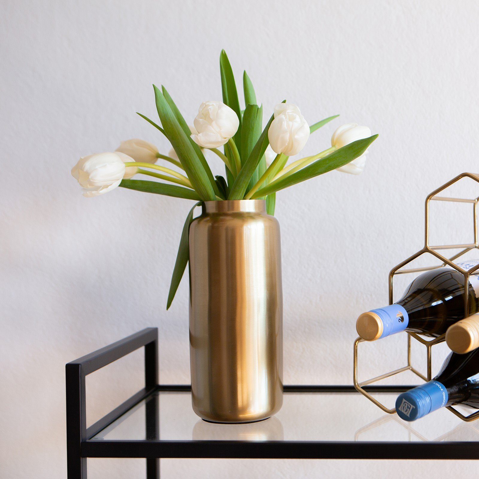 LaLe Living Dekovase Uzun in Gold günstig online kaufen