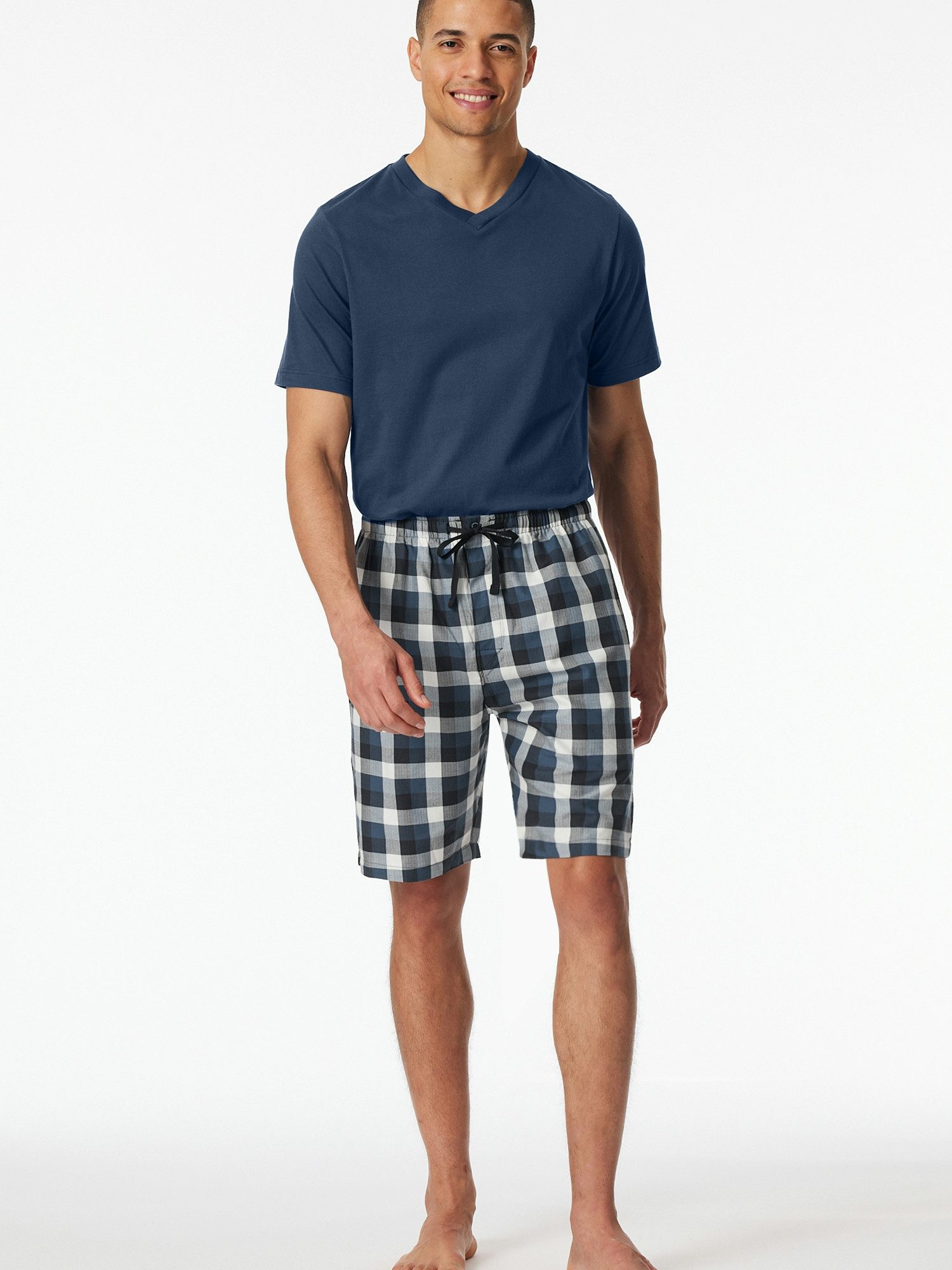Schiesser Pyjamahose Bermuda - Mix Relax günstig online kaufen