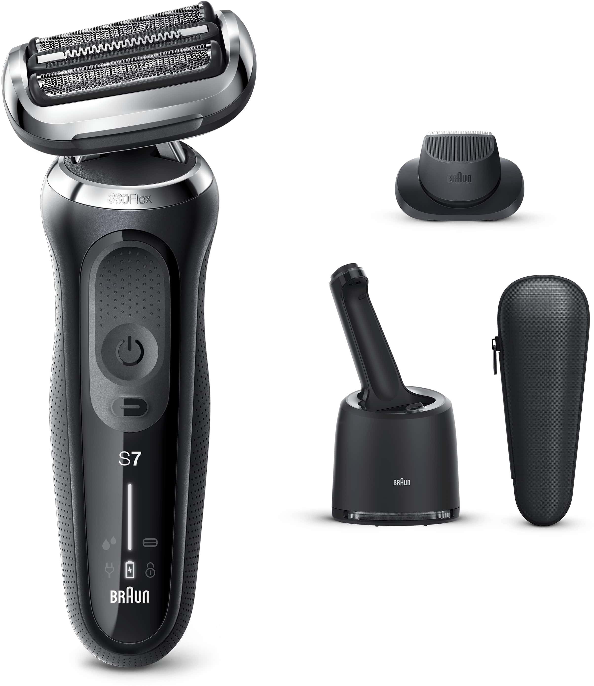 Braun Elektrorasierer Series 7 70N7200cc, Reinigungsstation, Aufsätze 1 online kaufen OTTO