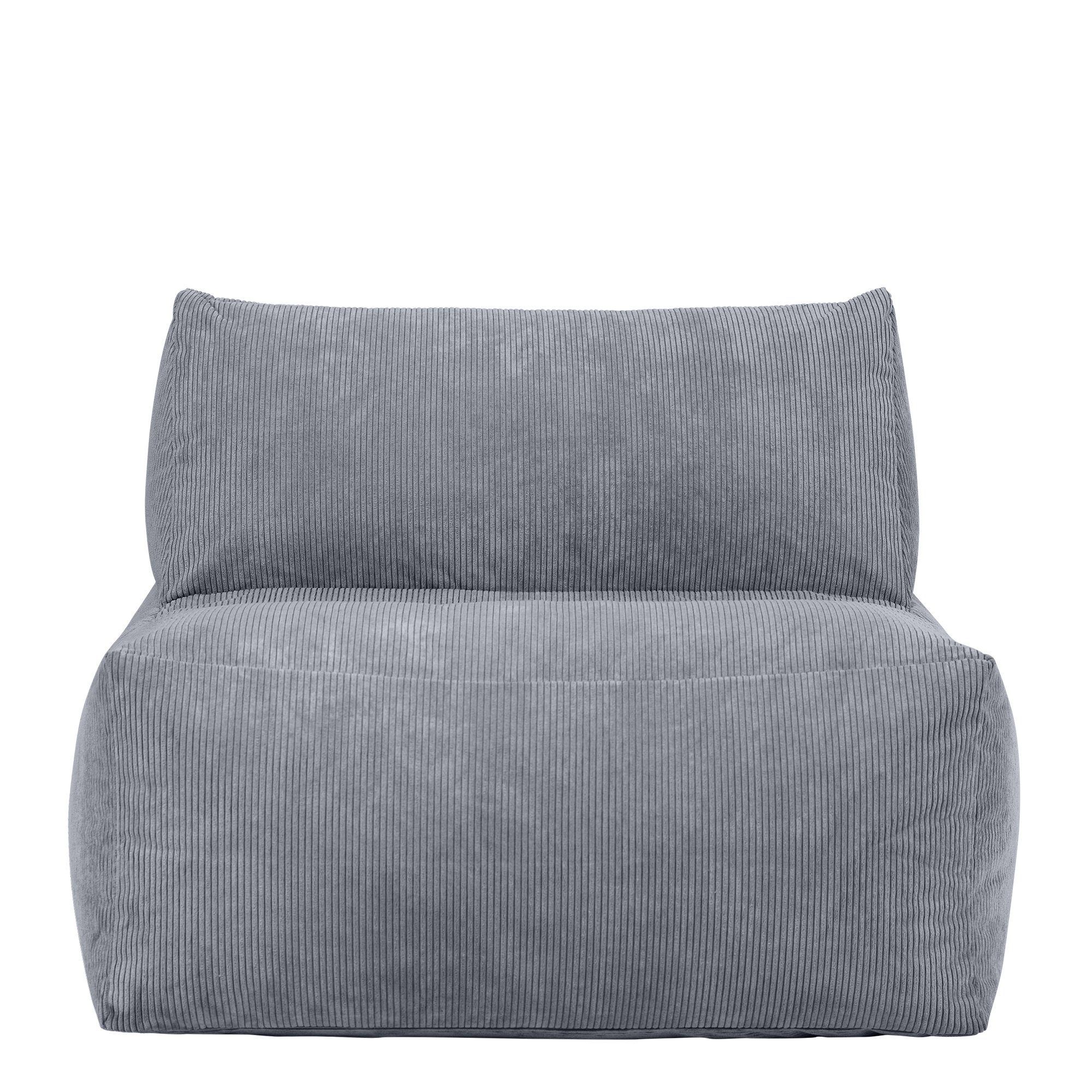 icon Sitzsack Sitzsack-Sessel Modulares grau „Tetra“